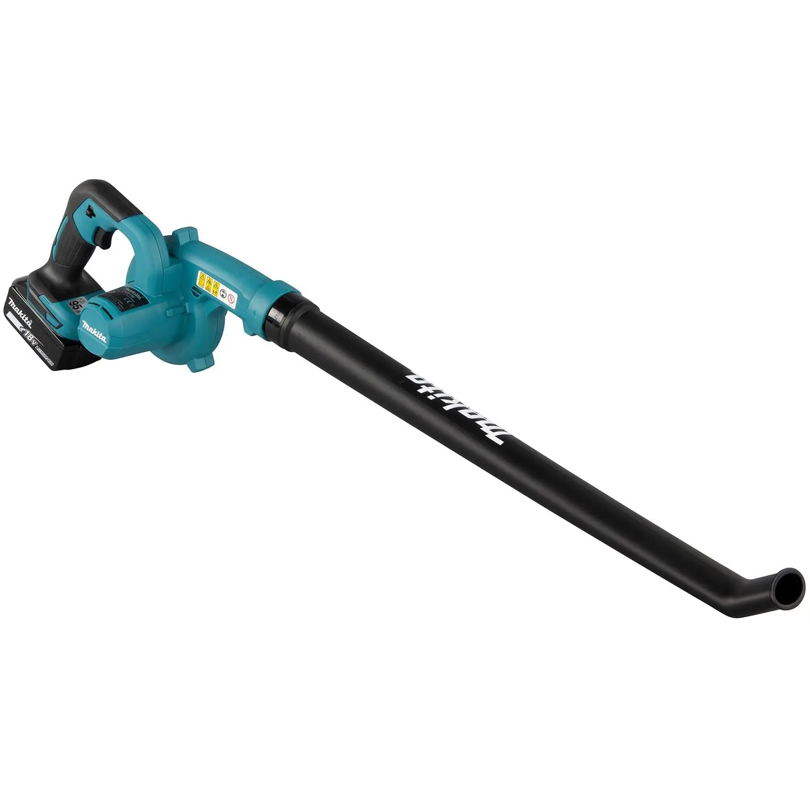 Makita Leaf Blower Kit 18V LXT 5Ah Battery and Charger Cordless 2.5N Long Tube Garden Grass Clippings Construction DUB186RT - Image 8