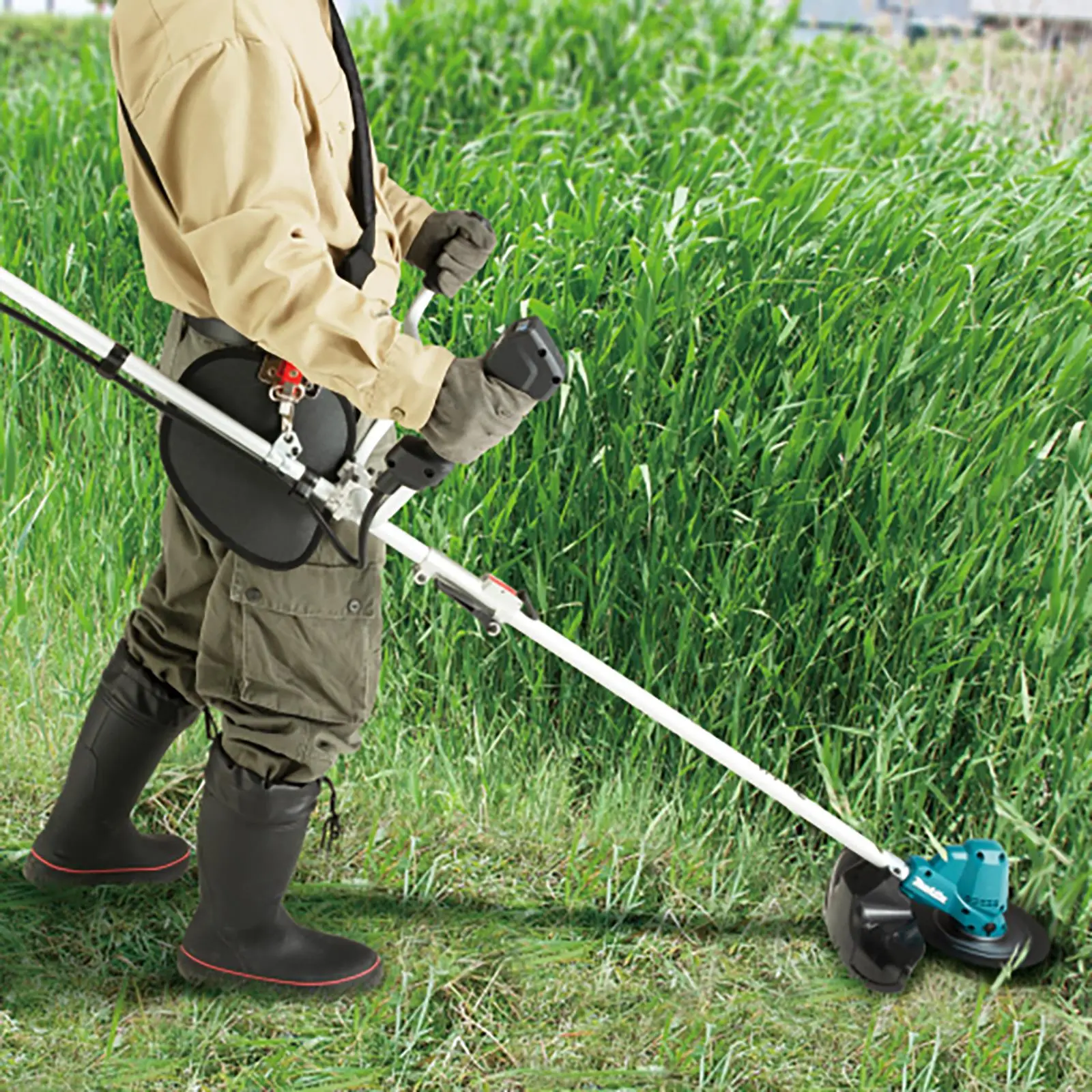 Makita Line Trimmer Strimmer 18V LXT Brushless Cordless Garden Lawn Strimming Bare Unit Body Only DUR191UZX3 - Image 2