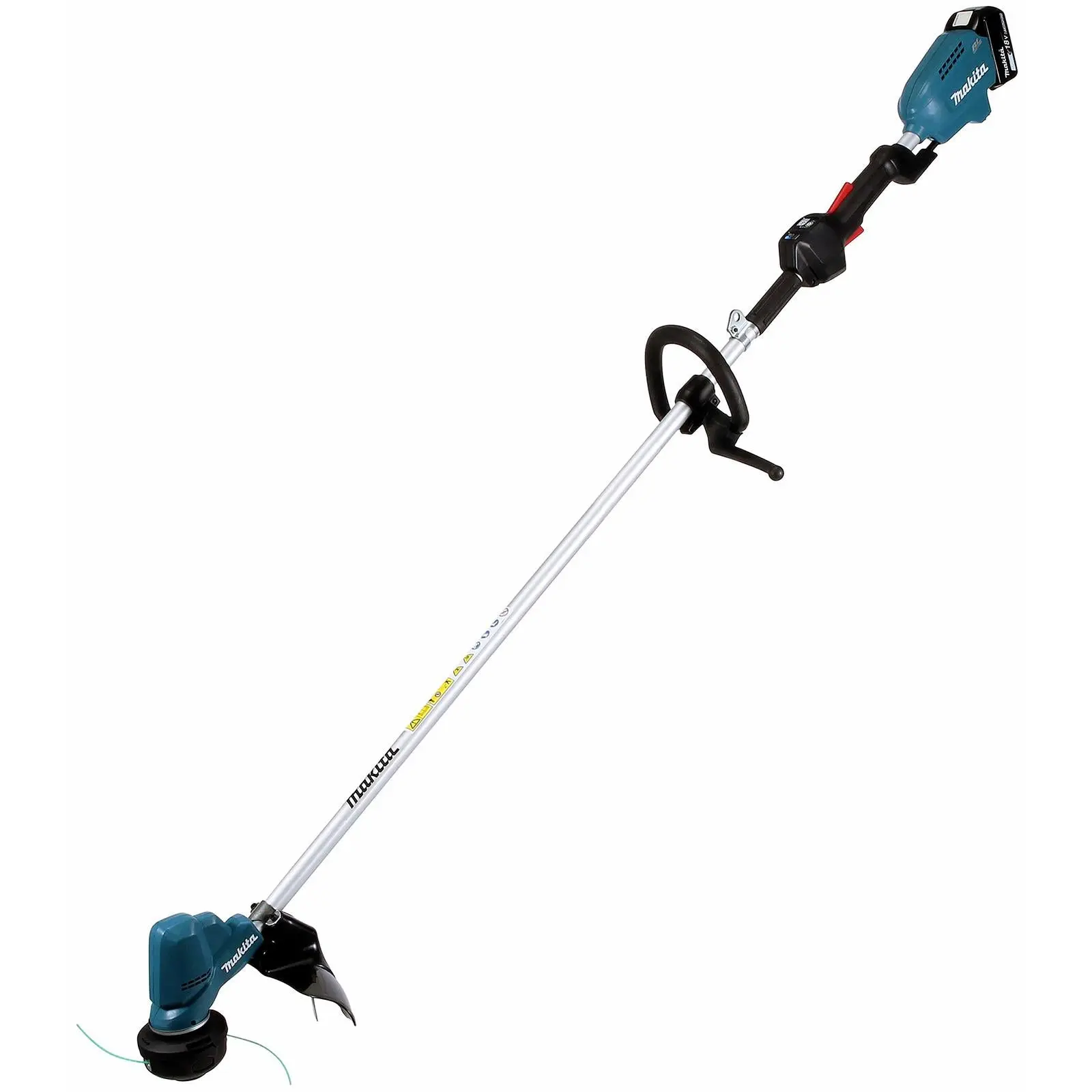 Makita Line Trimmer Strimmer Kit 18V LXT Brushless Cordless Garden Lawn Strimming 5Ah Battery and Charger DUR190LRT8 - Image 5
