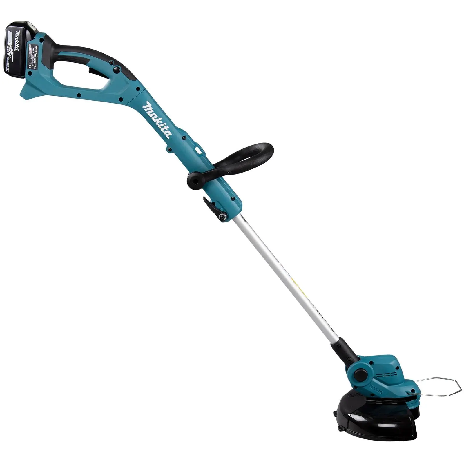Makita Line Trimmer Strimmer Kit 18V LXT Telescopic Shaft Cordless Garden Lawn Strimming 5Ah Battery and Charger DUR193RT - Image 10