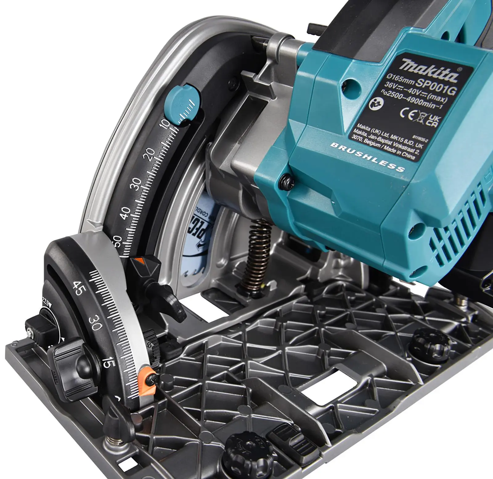 Makita Plunge Cut Circular Saw 165mm 40V Max XGT in MakPac Type 4 Case Body Only SP001GZ03 - Image 11