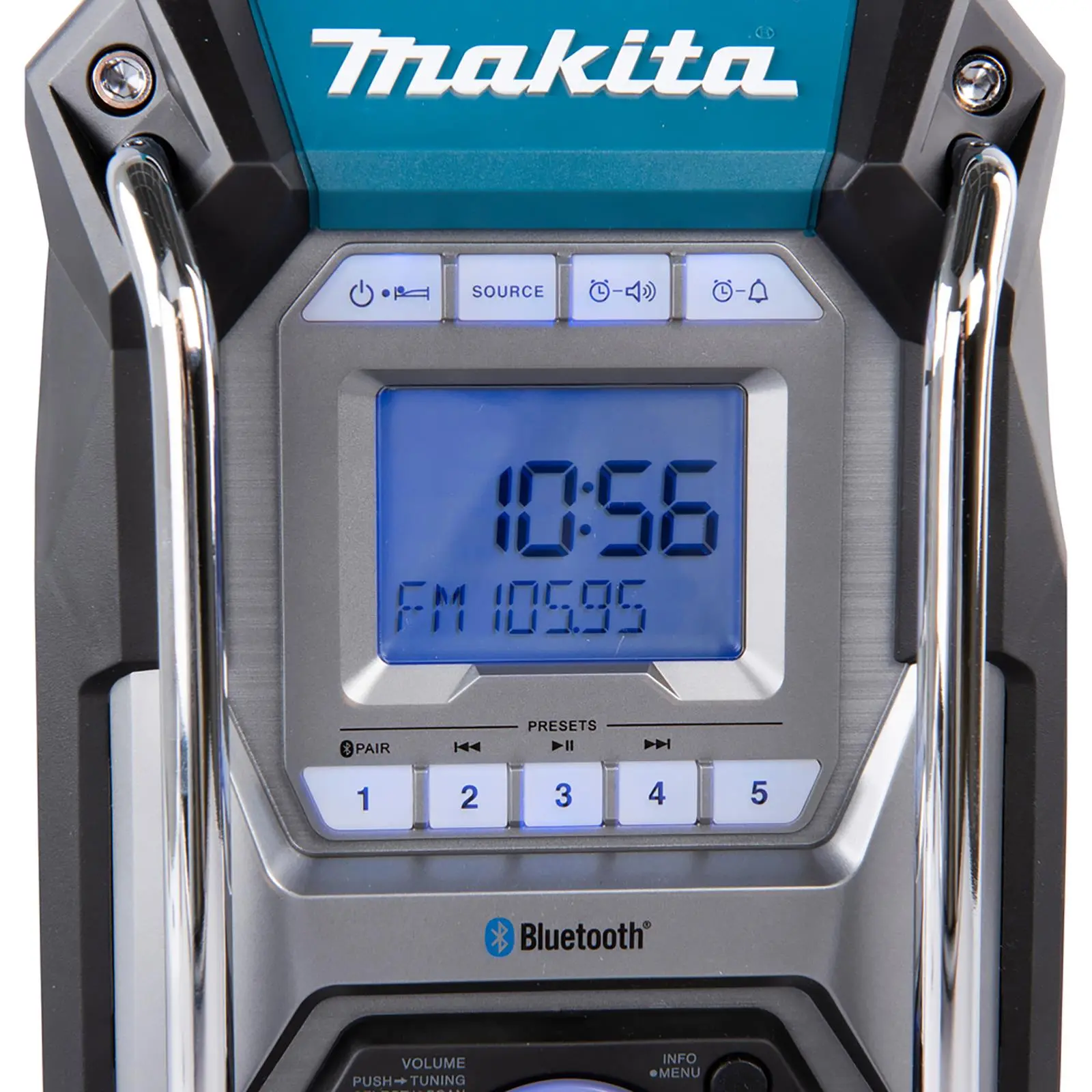 Makita Radio and Bluetooth Speaker CXT LXT XGT Mains 12V 18V 40V MR002GZ Body Only - Image 10