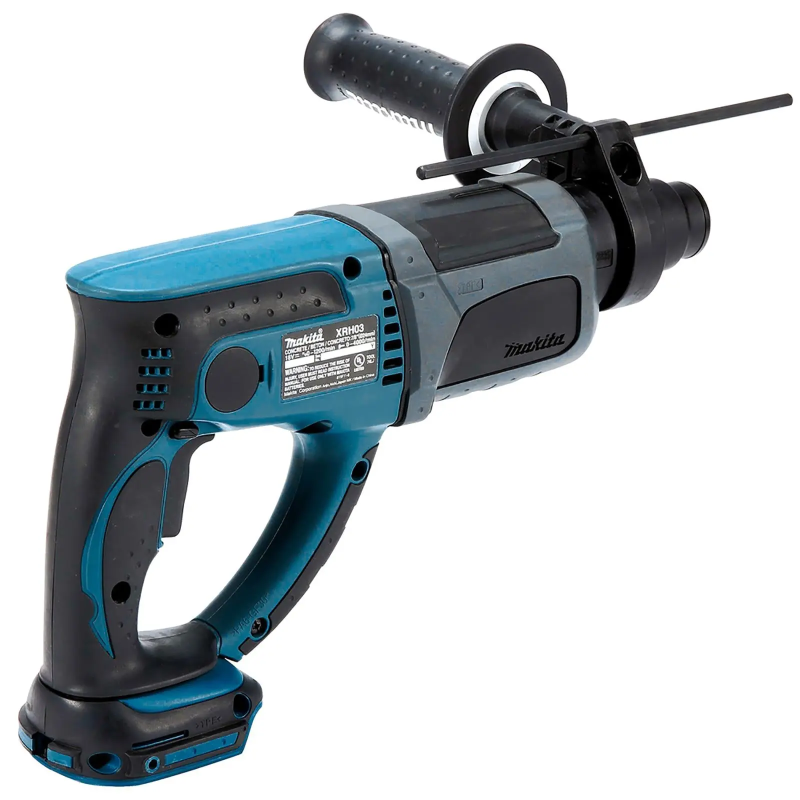 Makita Rotary Hammer Drill SDS Plus 18V LXT Cordless 20mm Capacity Concrete DHR202Z Body Only - Image 6