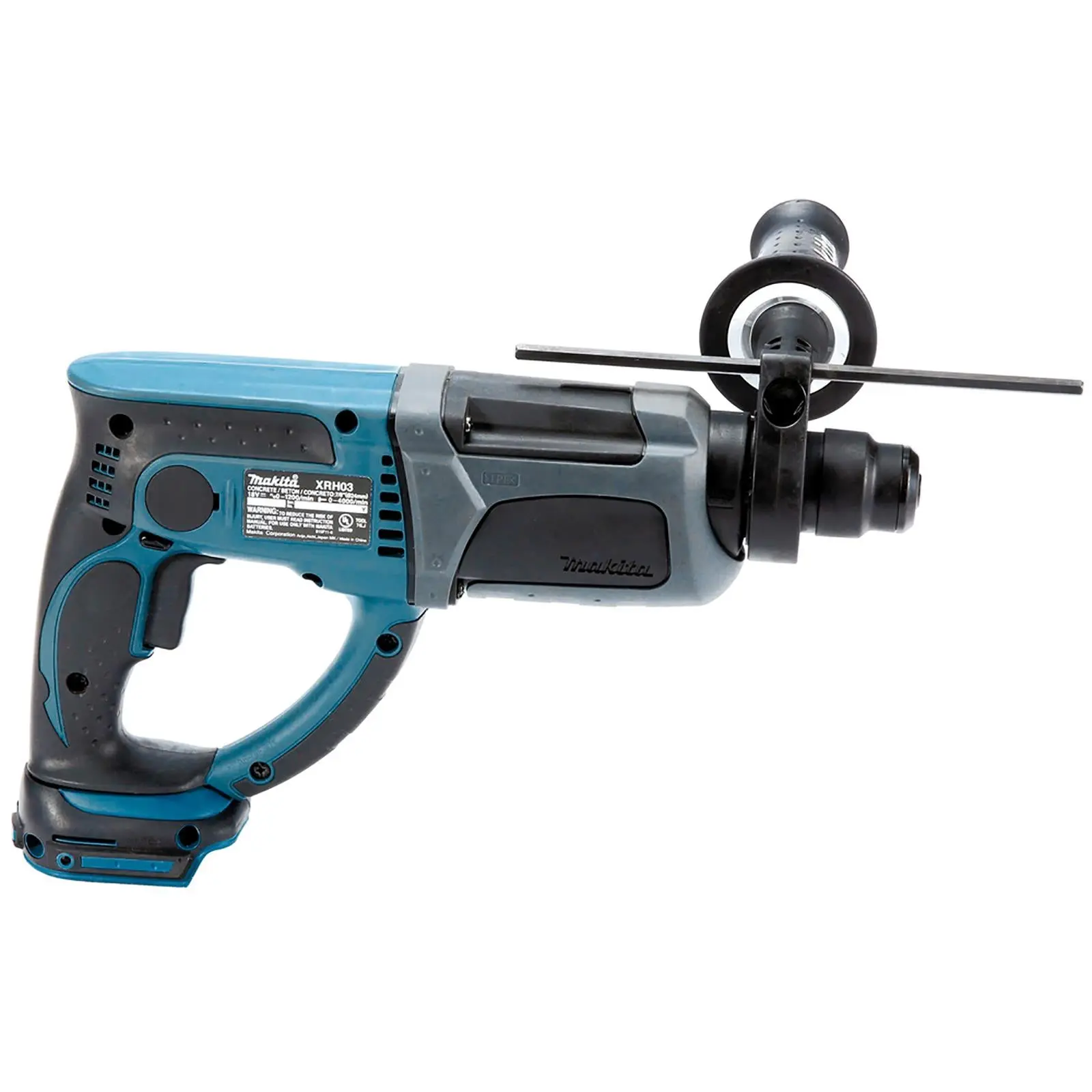Makita Rotary Hammer Drill SDS Plus 18V LXT Cordless 20mm Capacity Concrete DHR202Z Body Only - Image 7