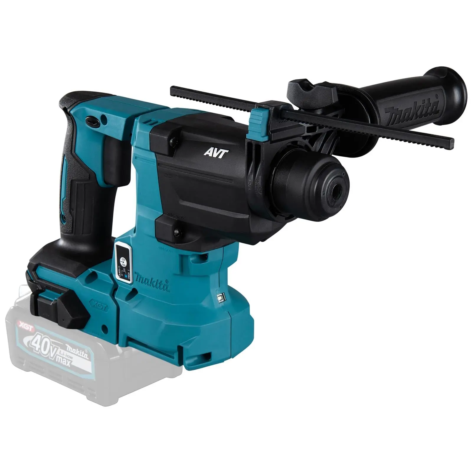 Makita Rotary Hammer Drill SDS Plus 40V XGT Brushless Cordless in Makpac Case HR010GZ01 Body Only - Image 6