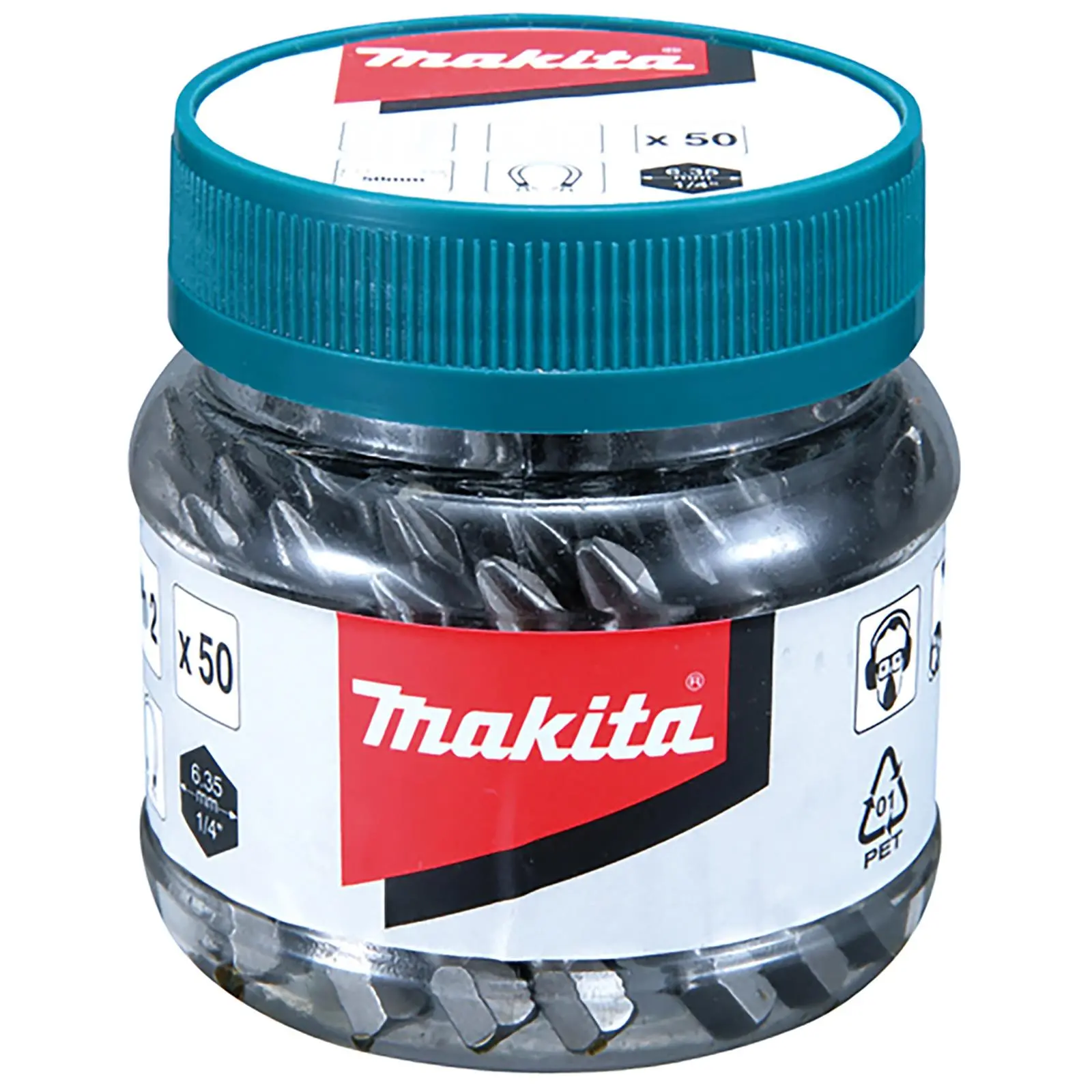 Makita Screwdriver Bits Pozi or Phillips 25mm or 50mm in Candy Jar - Image 5