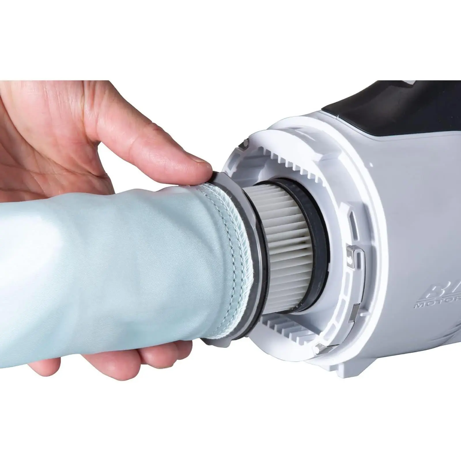 Makita Vacuum Cleaner 18V LXT Brushless Cordless 750ml White DCL280FZW Body Only - Image 5