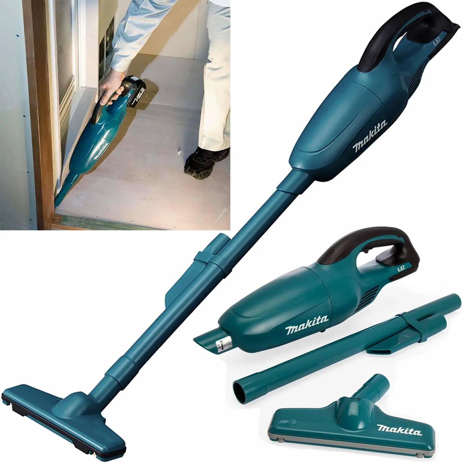 Makita Vacuum Cleaner 18V LXT Li-ion Cordless Body Only DCL180Z