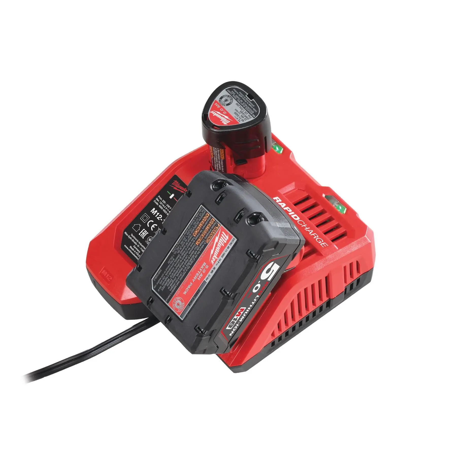 Milwaukee 12-18V Fast Charger for M12 and M18 Li-ion Batteries M12-18FC - Image 3