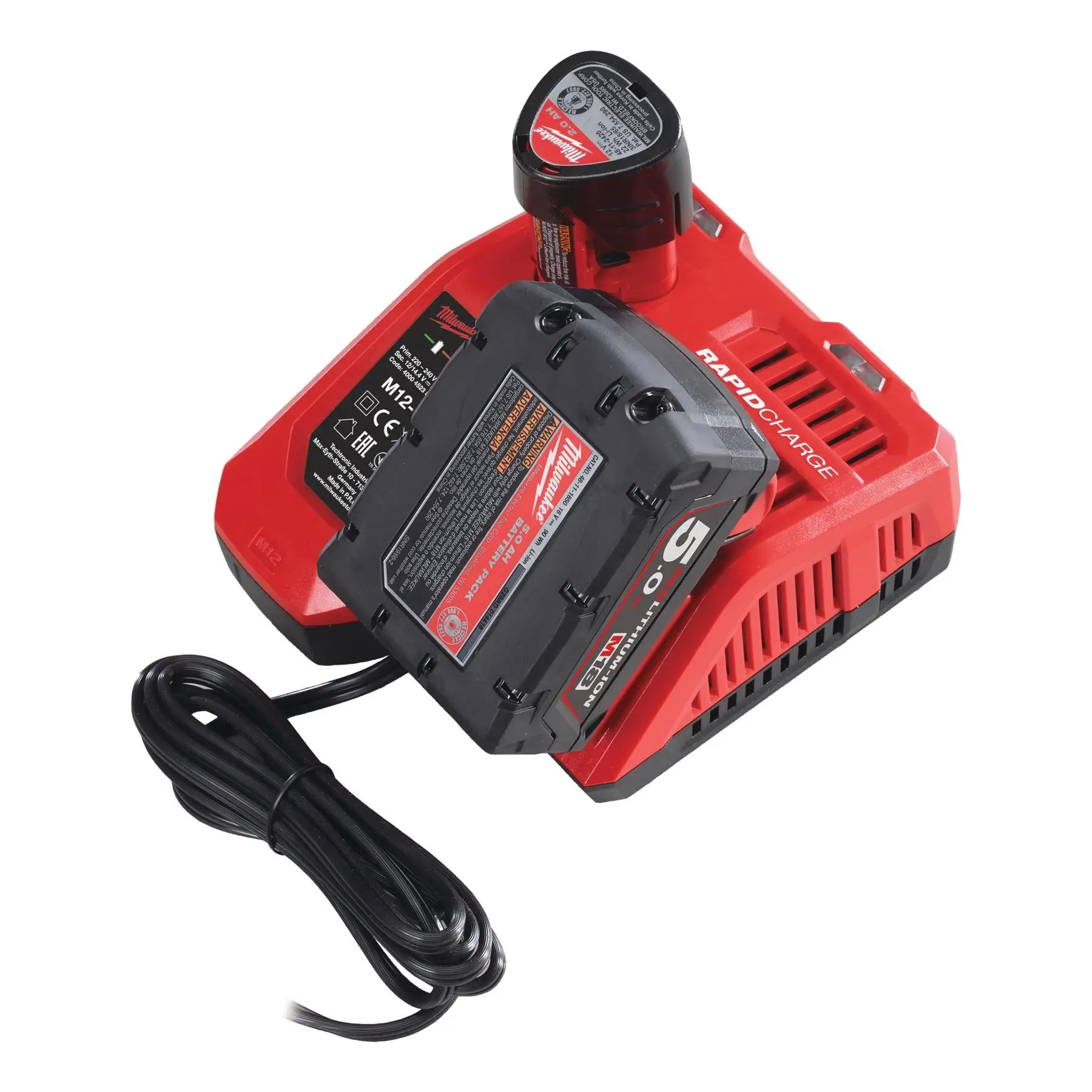 Milwaukee 12-18V Fast Charger for M12 and M18 Li-ion Batteries M12-18FC - Image 4