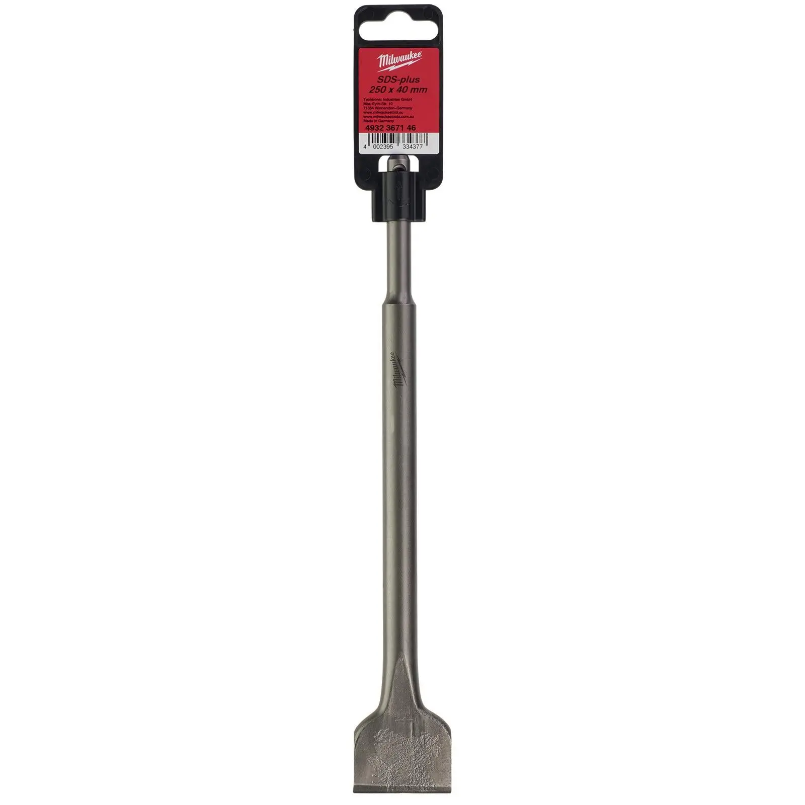 Milwaukee Wide Chisel SDS Plus 40mm x 250mm Length - Image 2