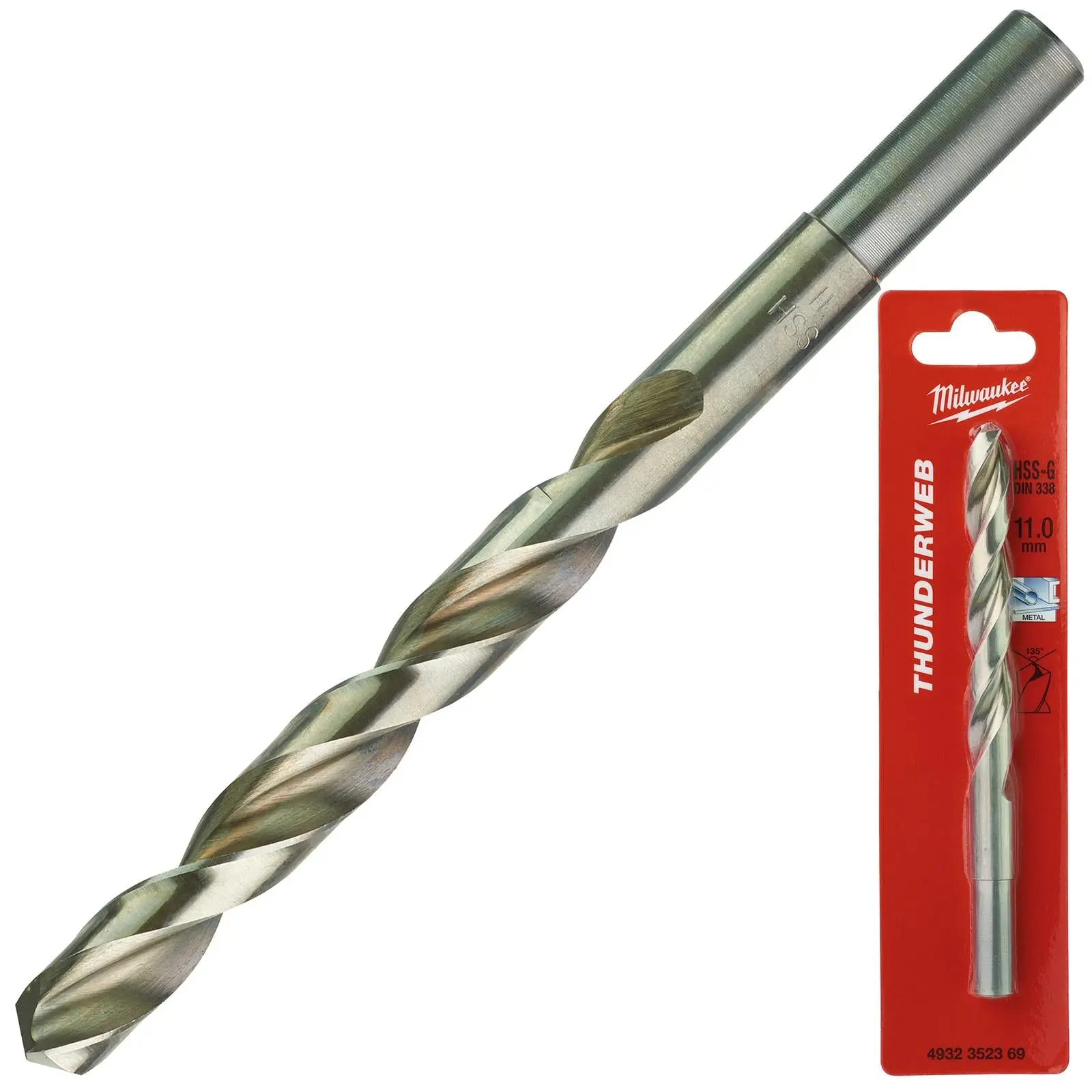 Milwaukee Thunderweb Metal Drill Bits HSS-G Ground DIN338 4.2-13.0mm - Image 4
