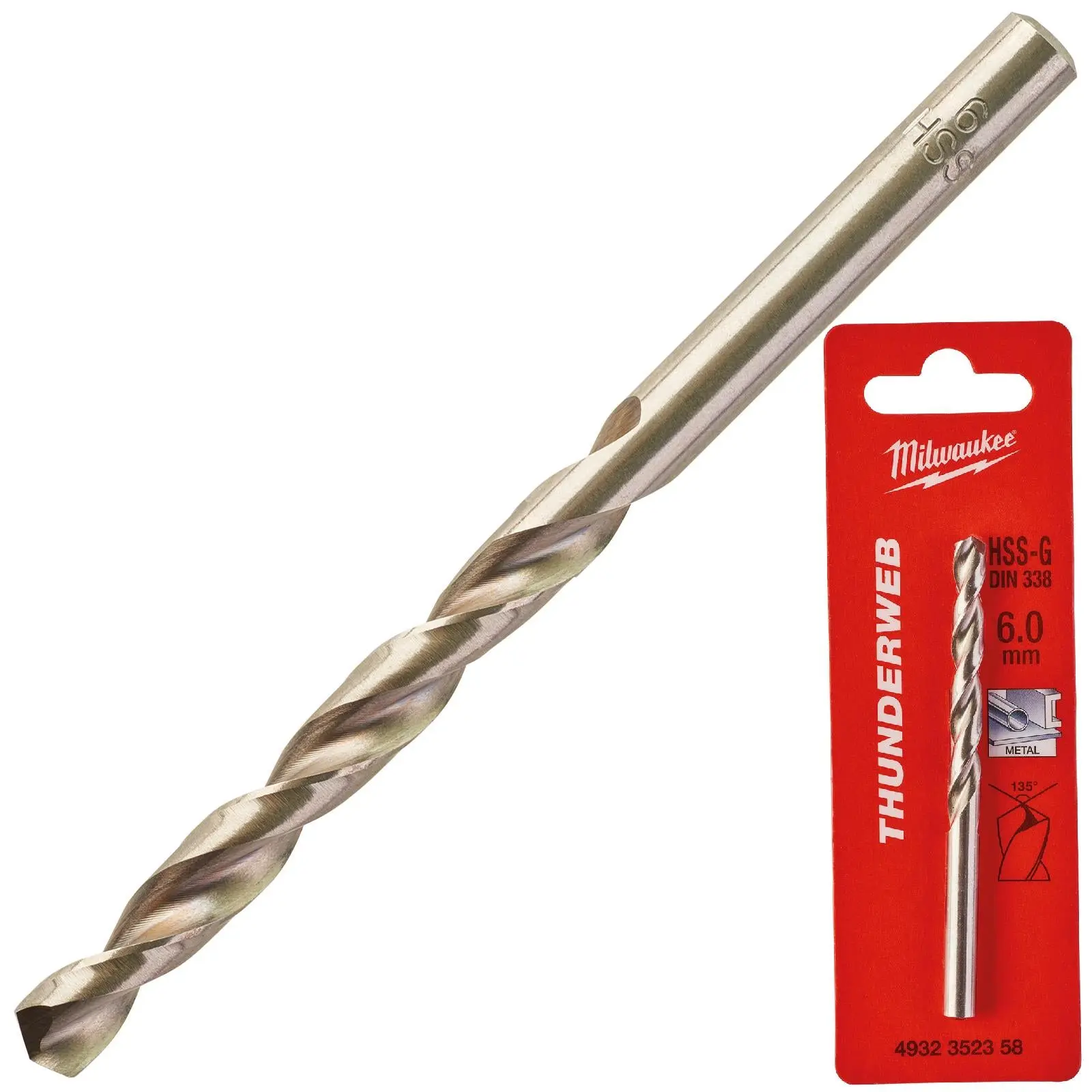 Milwaukee Thunderweb Metal Drill Bits HSS-G Ground DIN338 4.2-13.0mm - Image 63