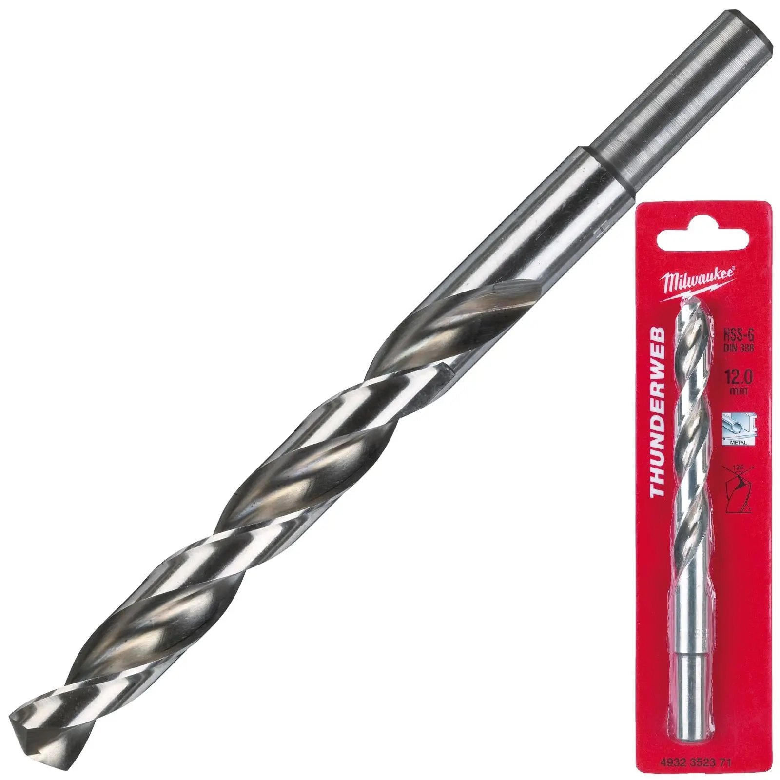 Milwaukee Thunderweb Metal Drill Bits HSS-G Ground DIN338 4.2-13.0mm - Image 7
