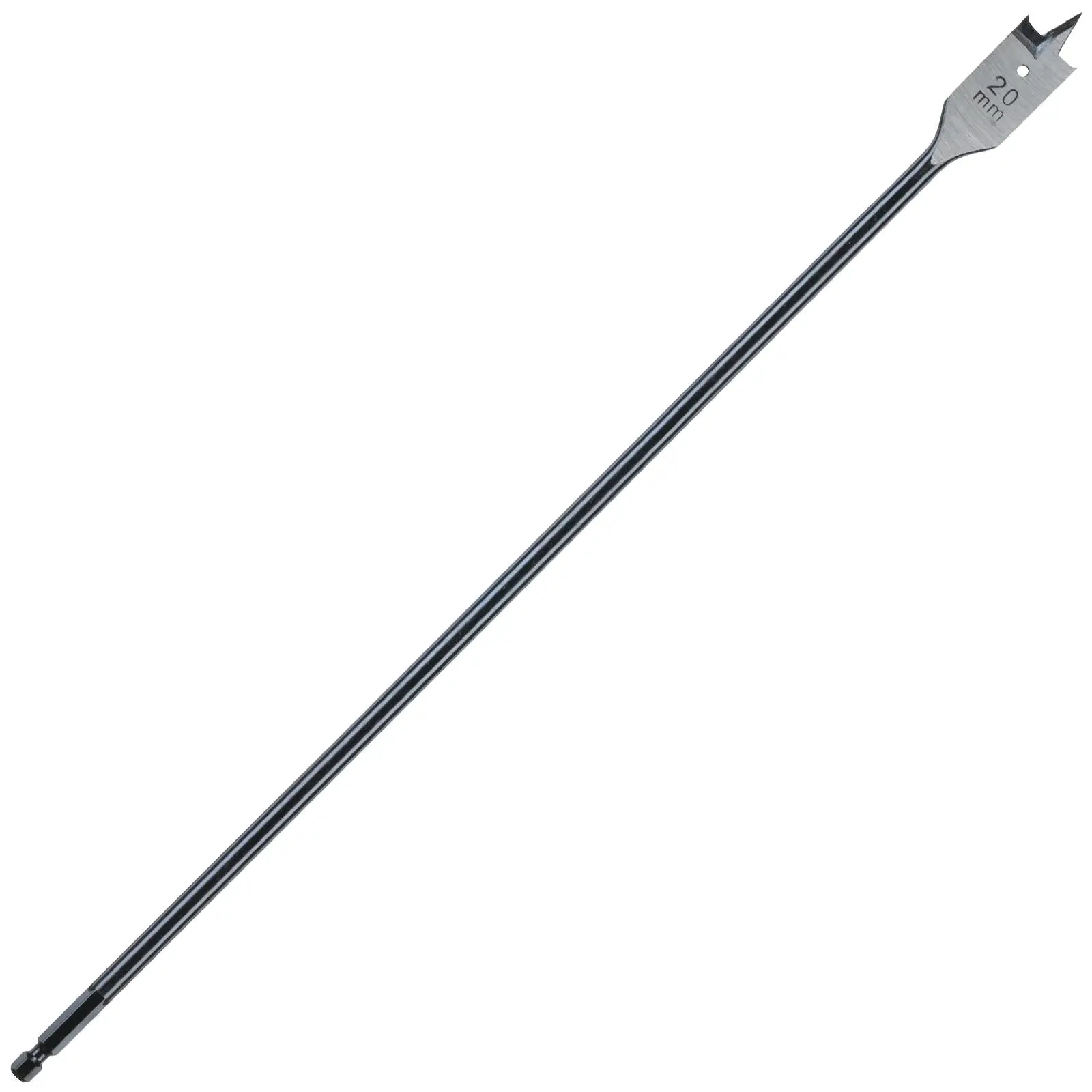 Milwaukee Flat Wood Boring Drill Bits 400mm Length 1/4" Hex Shank - Image 22