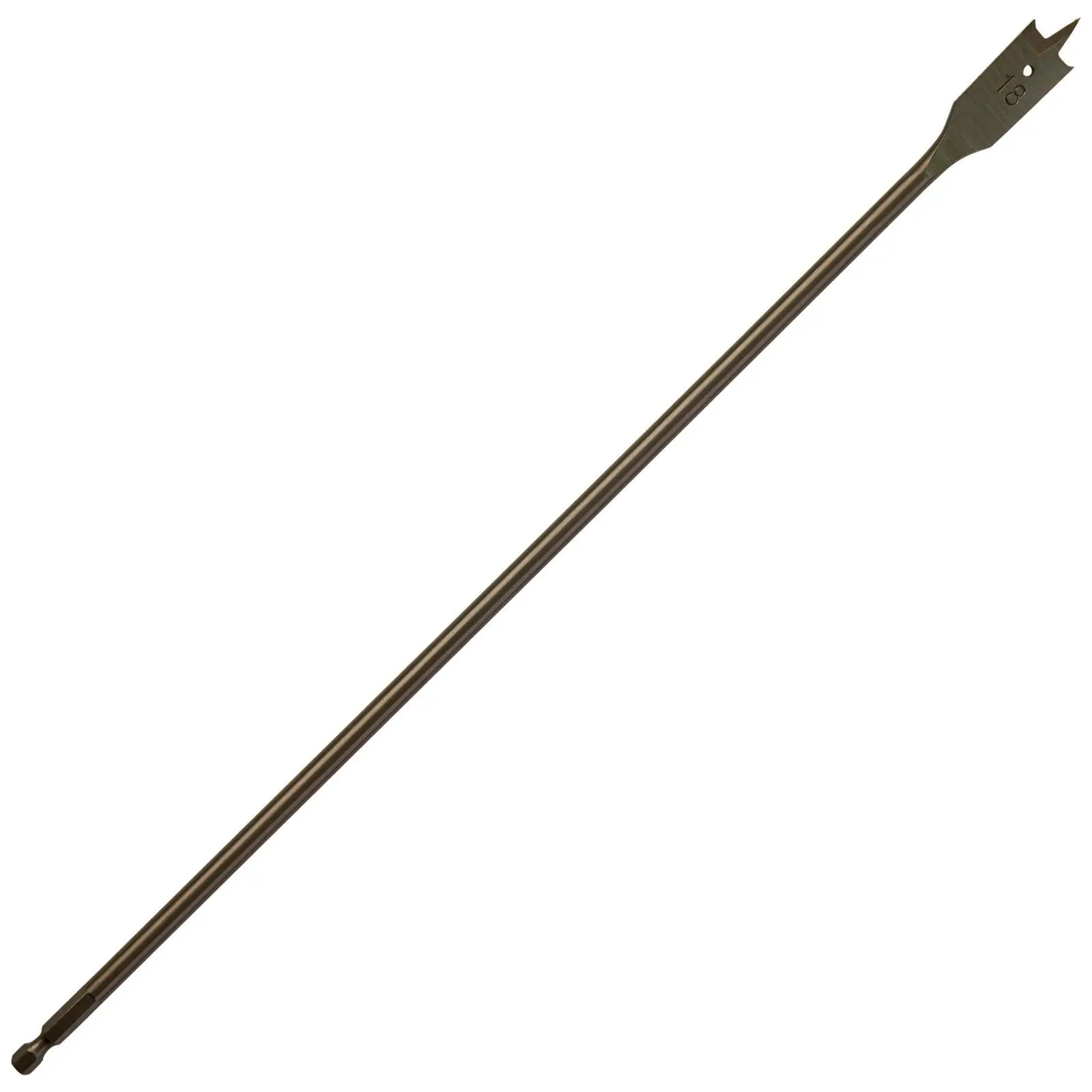 Milwaukee Flat Wood Boring Drill Bits 400mm Length 1/4" Hex Shank - Image 37