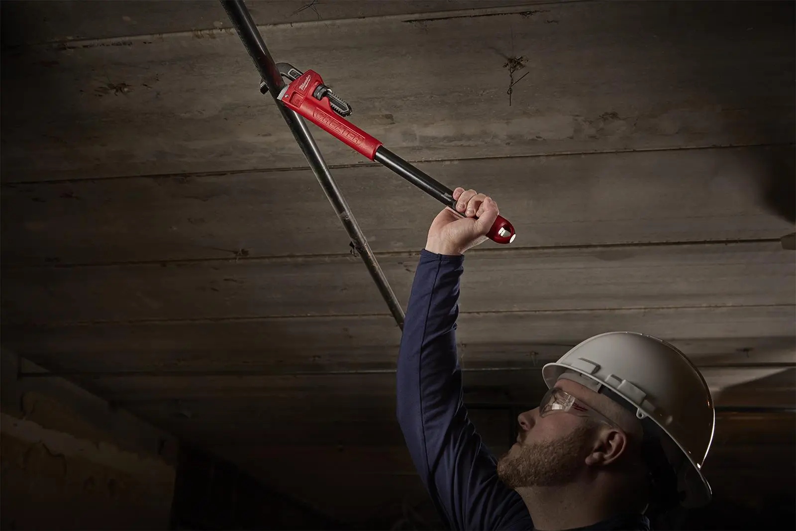 Milwaukee Adaptable Pipe Wrench Cheater 250mm 450mm 600mm - Image 5