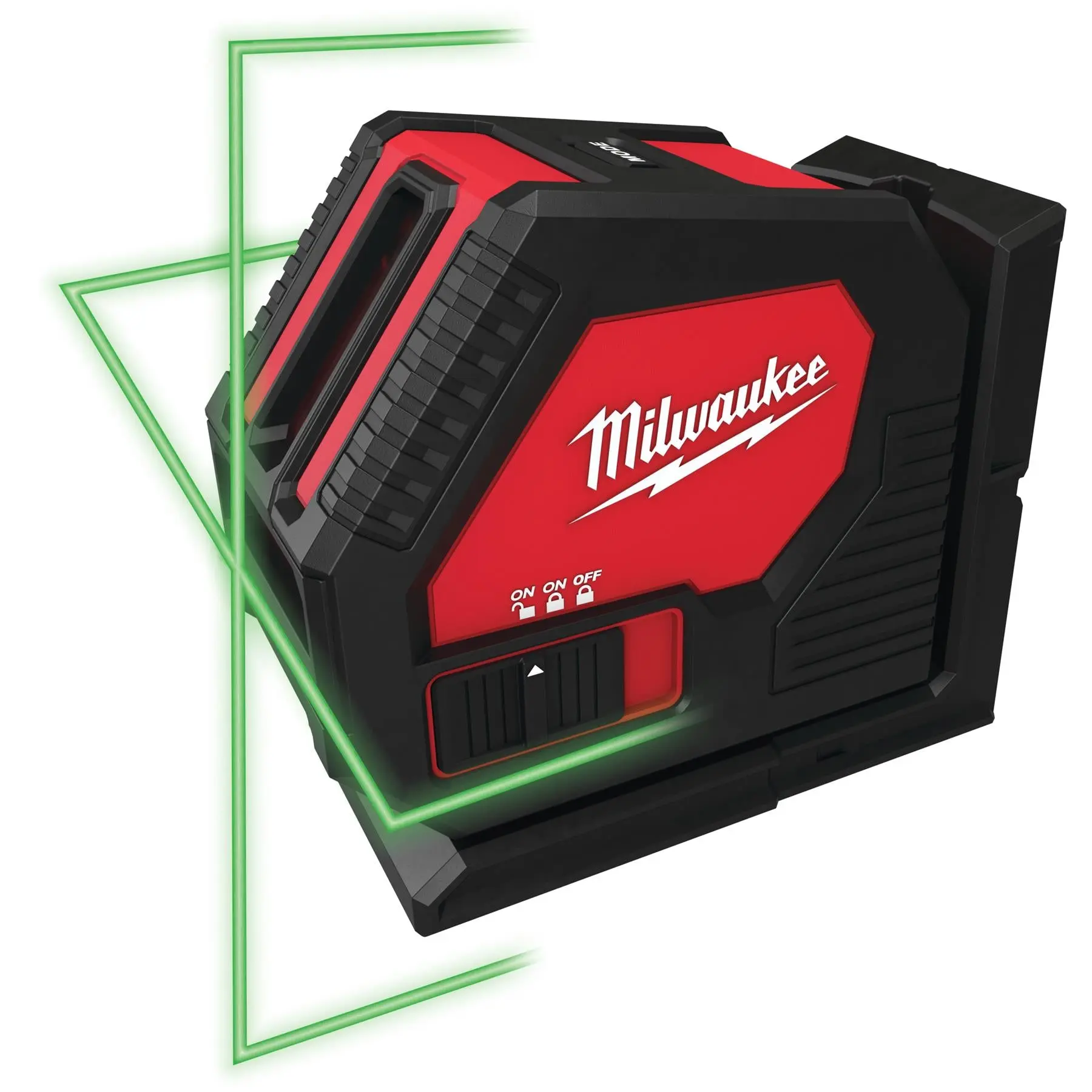 Milwaukee Alkaline Green Cross Line Laser Level CLL-C - Image 4