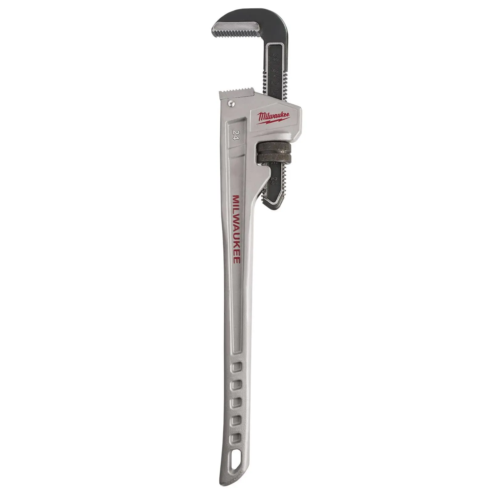 Milwaukee Aluminium Pipe Wrench 600mm 24in Jaw Capacity 76mm - Image 2