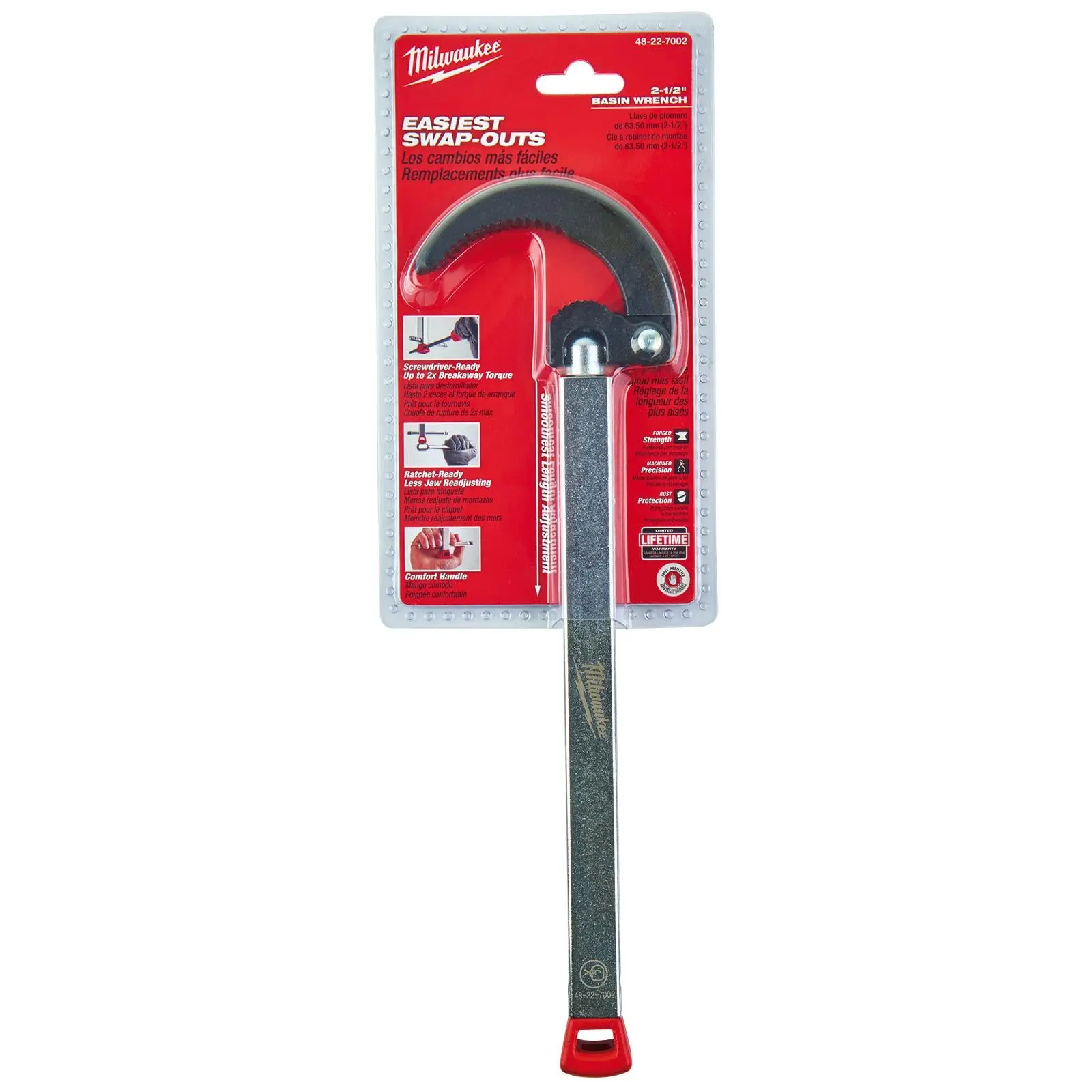 Milwaukee Basin Wrench 32 - 65mm Jaw Size - Image 3