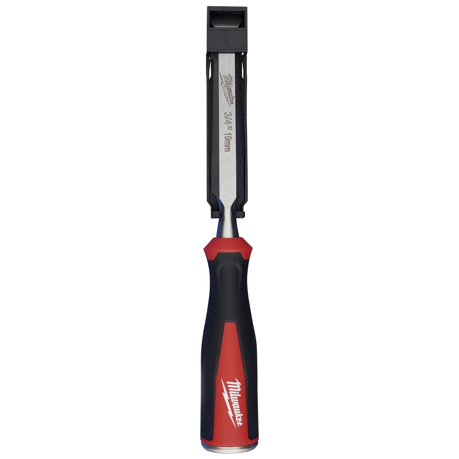 Milwaukee Beveled Edge Wood Chisel 19mm 3/4" All Metal Core with Striking Cap - Image 6