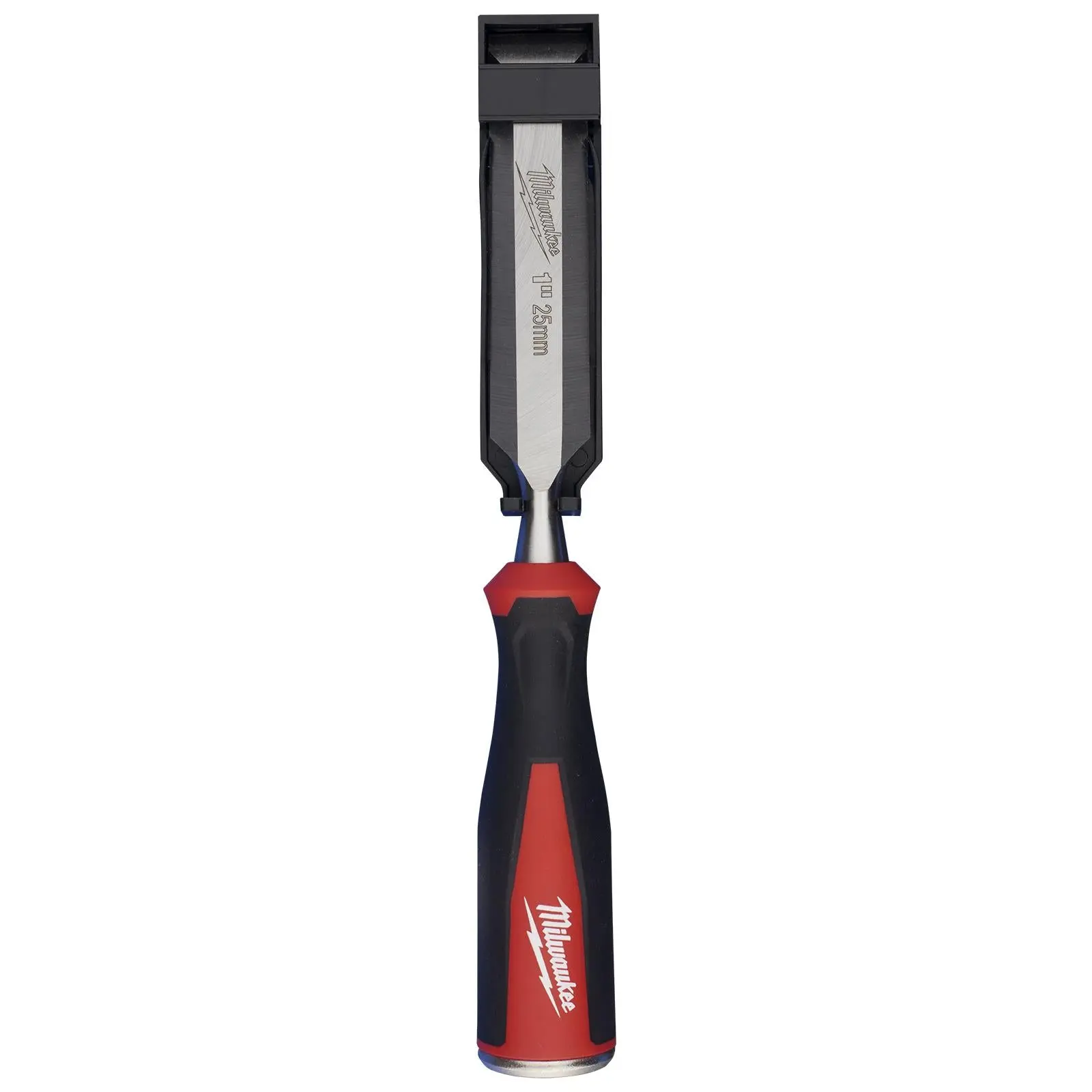 Milwaukee Beveled Edge Wood Chisel 25mm 1" All Metal Core with Striking Cap - Image 6