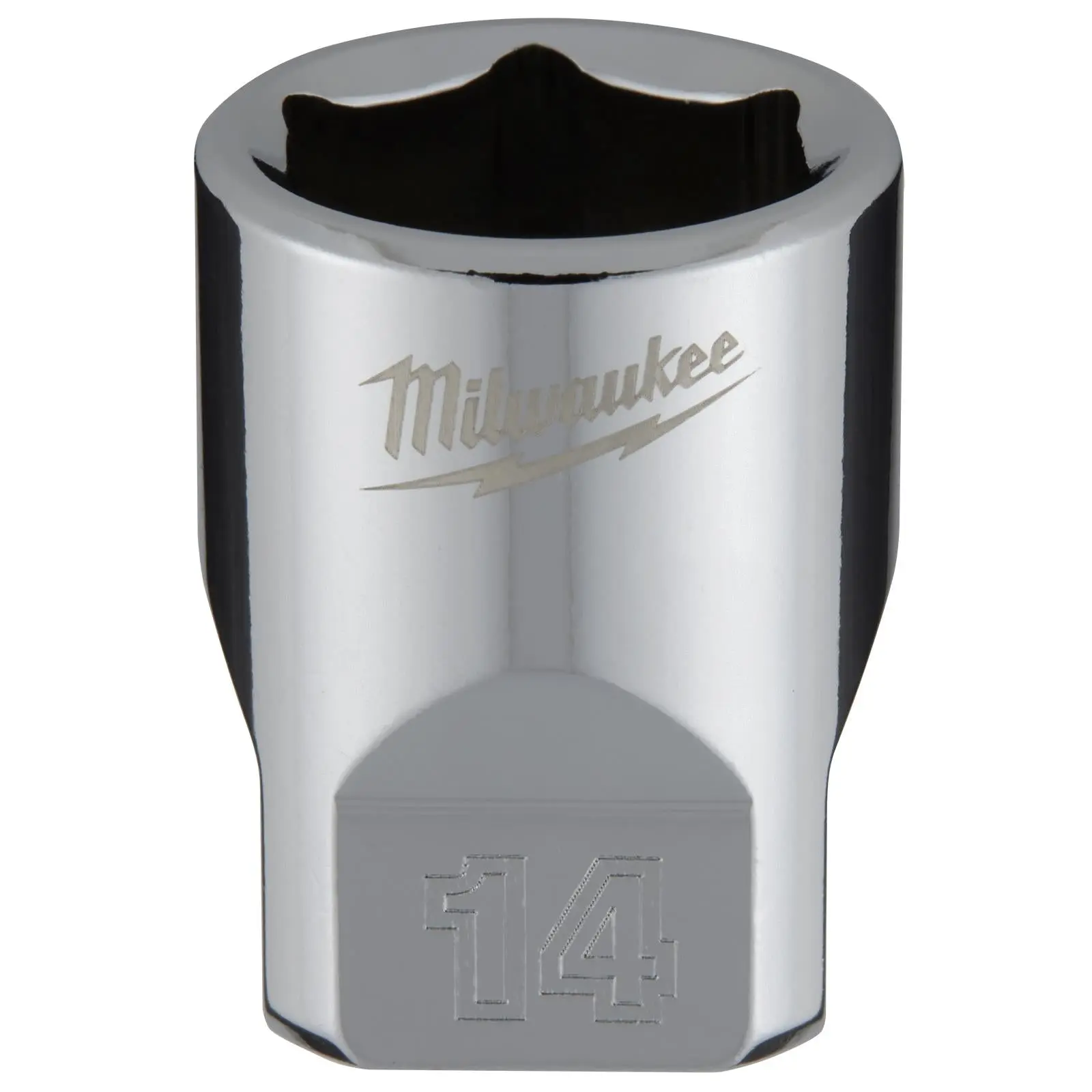 Milwaukee Chrome Socket 1/4" Drive Four Flat Sides Metric Standard 4-15mm Individual - Image 11