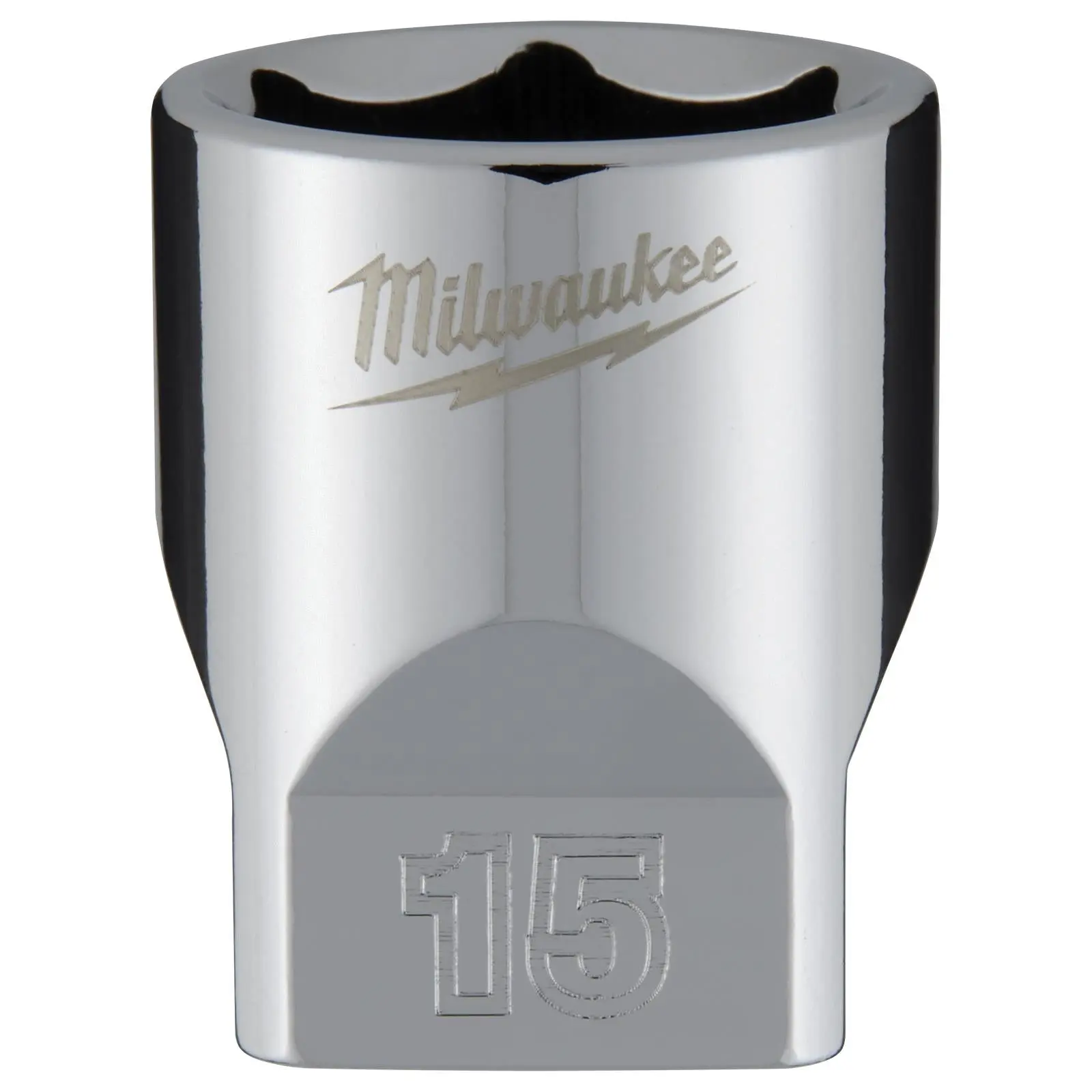 Milwaukee Chrome Socket 1/4" Drive Four Flat Sides Metric Standard 4-15mm Individual - Image 23