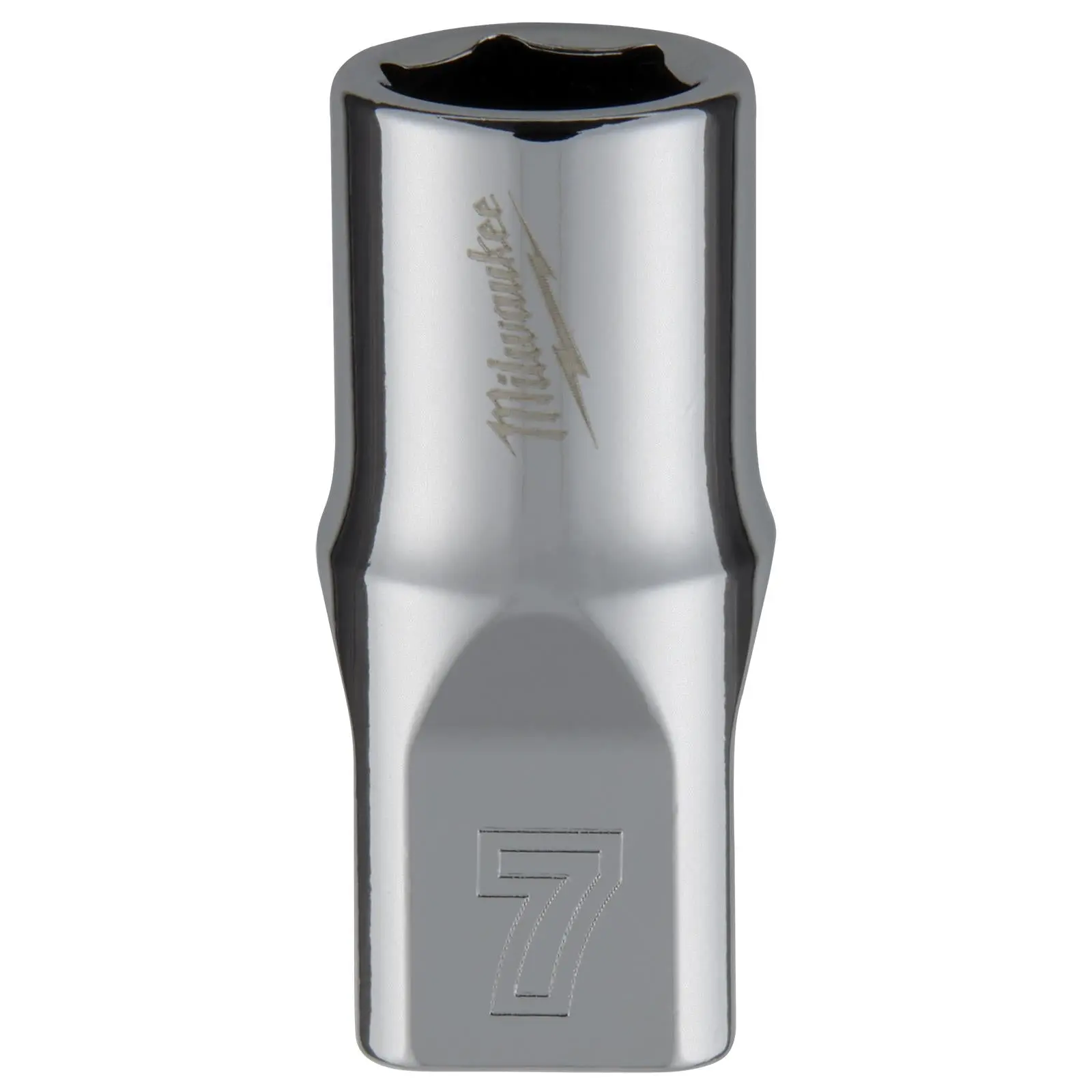 Milwaukee Chrome Socket 1/4" Drive Four Flat Sides Metric Standard 4-15mm Individual - Image 29