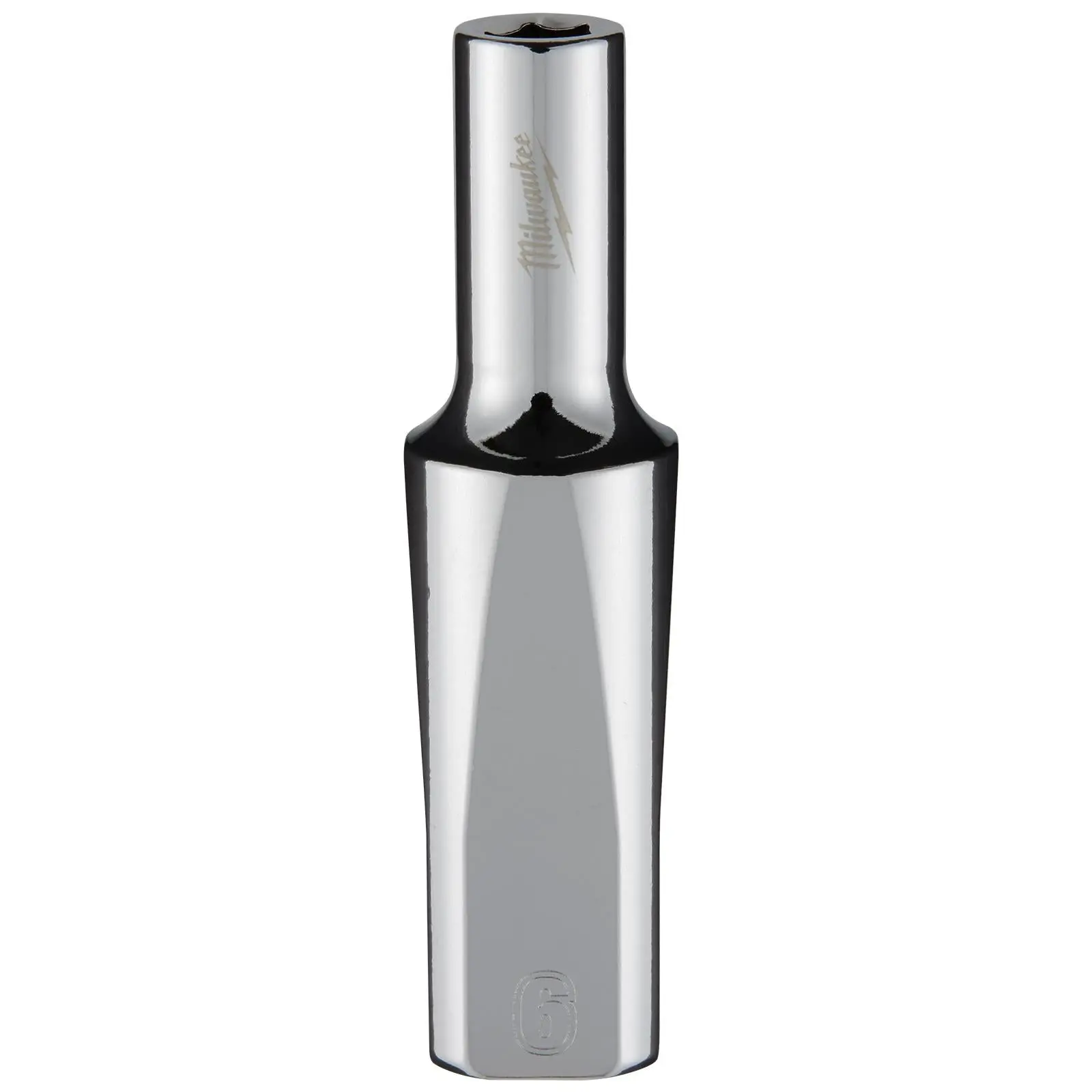 Milwaukee Chrome Socket 3/8" Drive Four Flat Sides Metric Deep 6-24mm Individual - Choose Size - Image 45