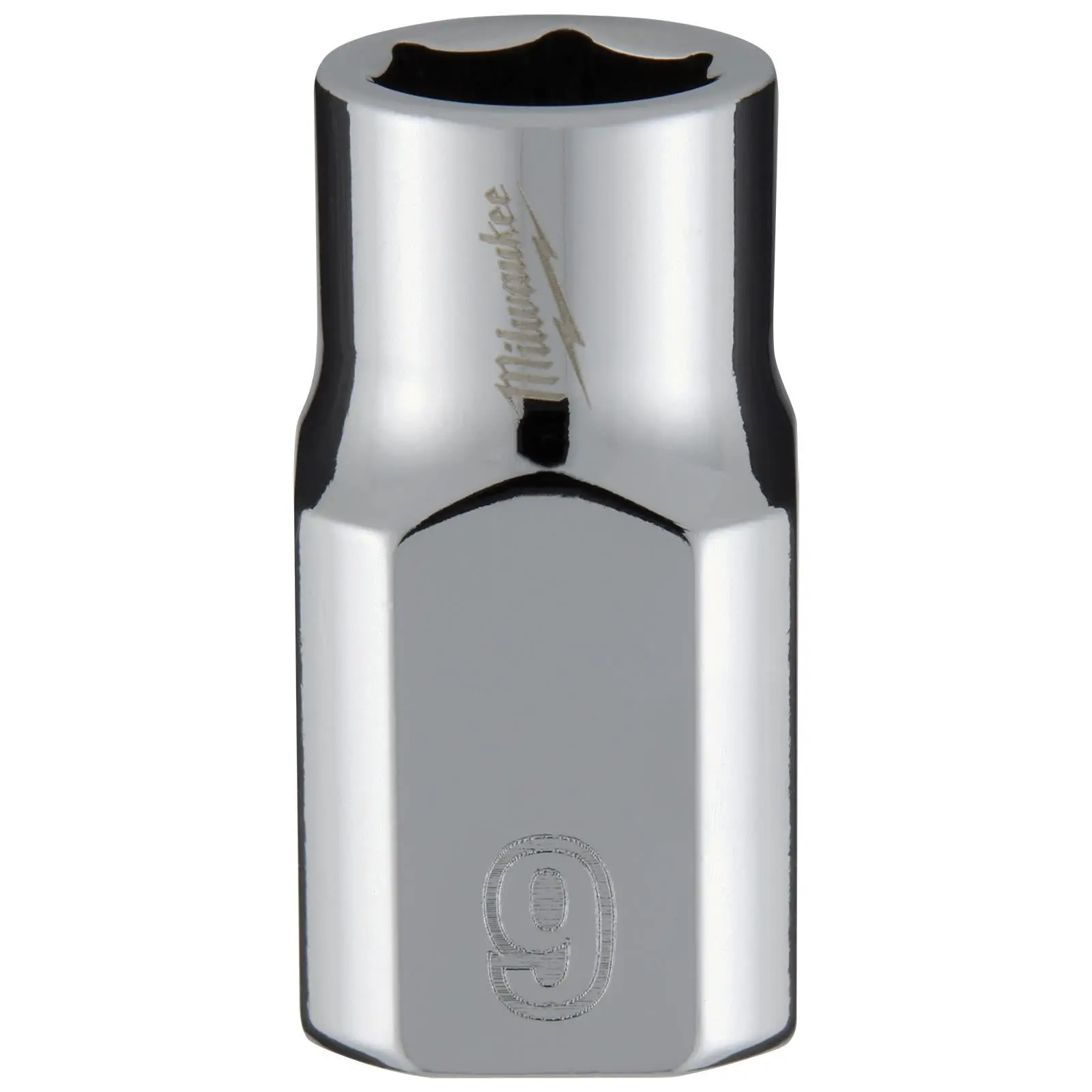 Milwaukee Chrome Socket 3/8" Drive Four Flat Sides Metric Standard 6-24mm Individual - Image 26