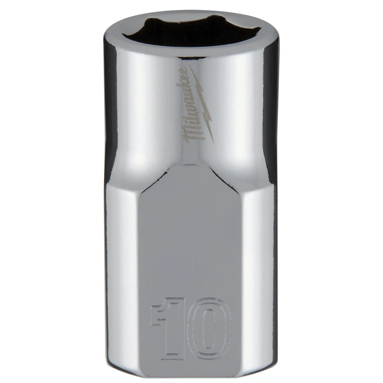 Milwaukee Chrome Socket 3/8" Drive Four Flat Sides Metric Standard 6-24mm Individual - Image 56