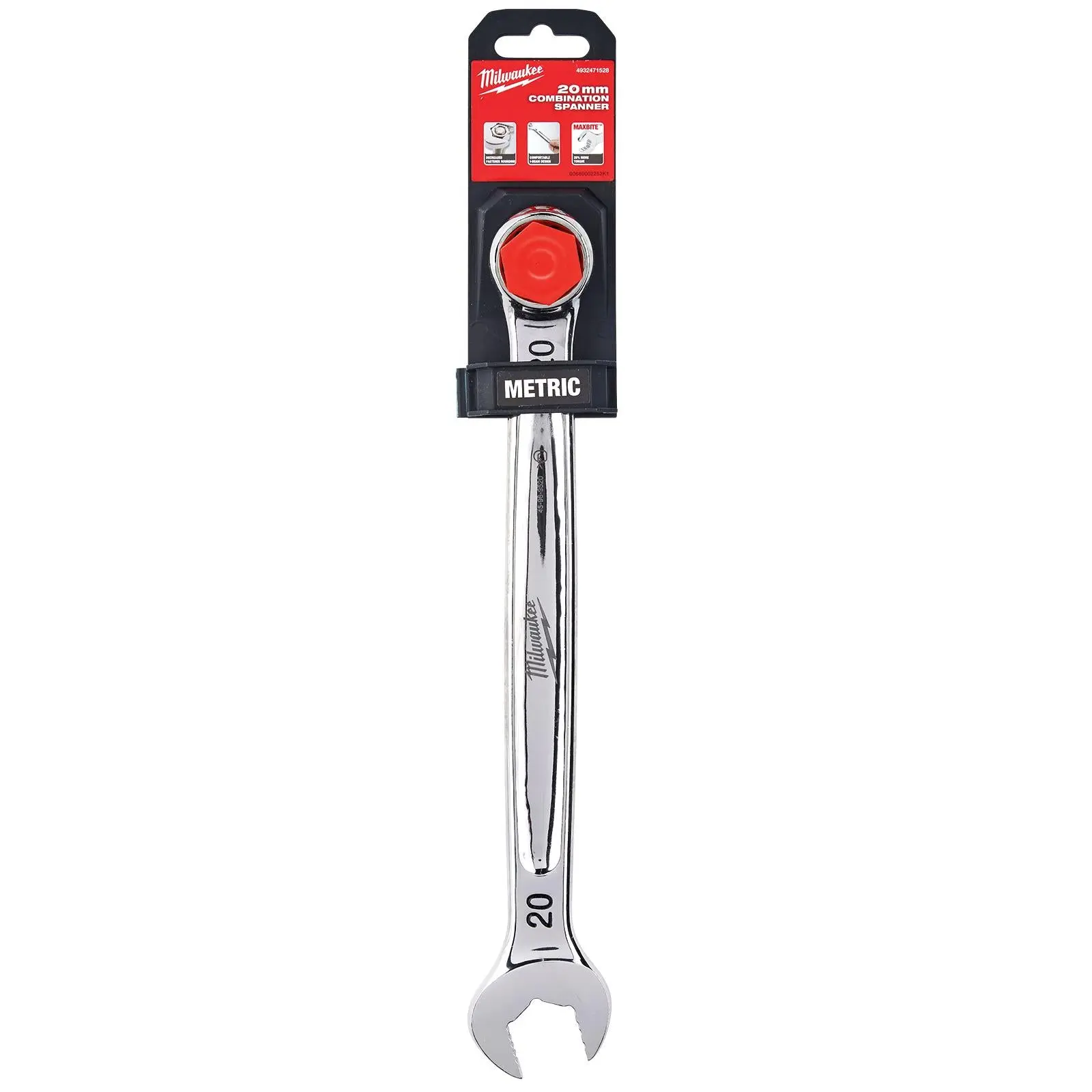 Milwaukee Combination Spanner MAX BITE Open End Ring Spanners - Choose Size - Image 10