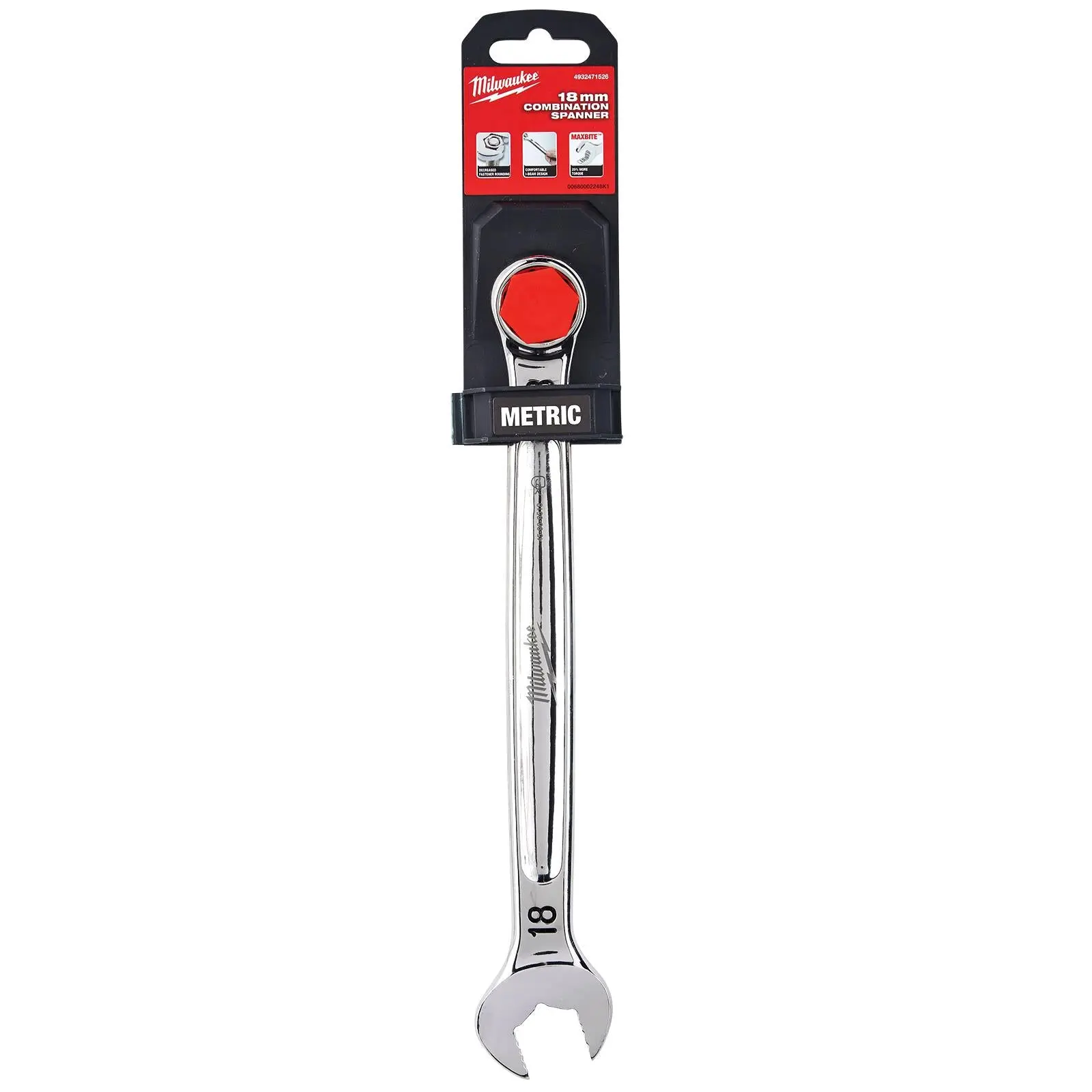 Milwaukee Combination Spanner MAX BITE Open End Ring Spanners - Choose Size - Image 40