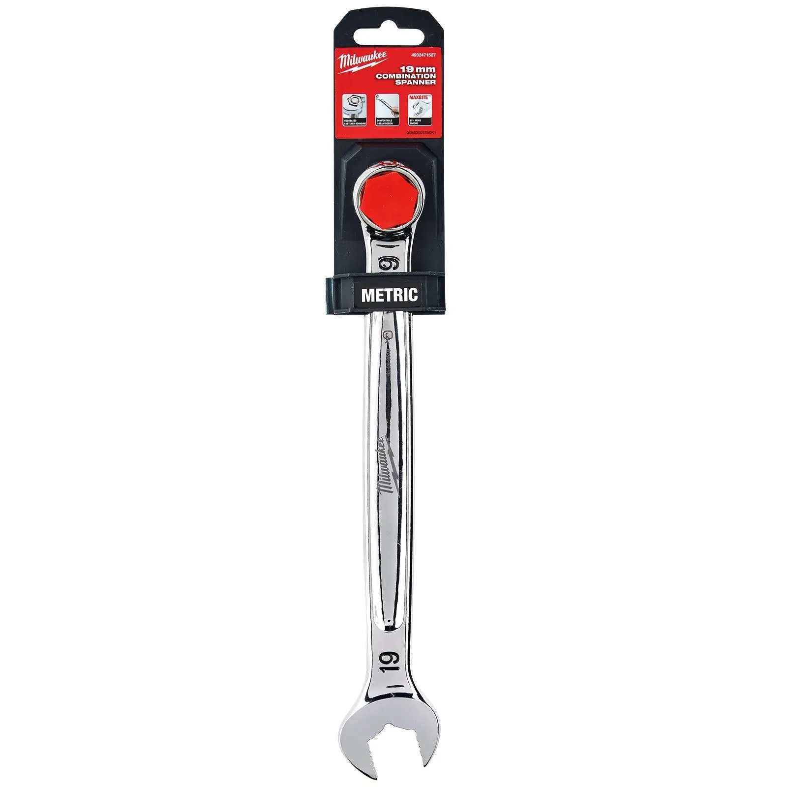 Milwaukee Combination Spanner MAX BITE Open End Ring Spanners - Choose Size - Image 43