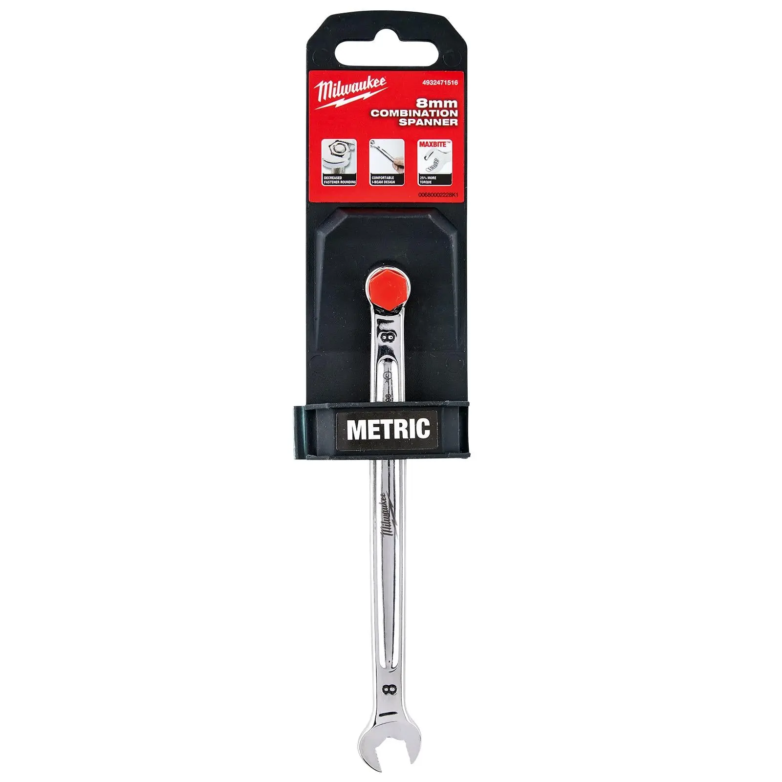 Milwaukee Combination Spanner MAX BITE Open End Ring Spanners - Choose Size - Image 47