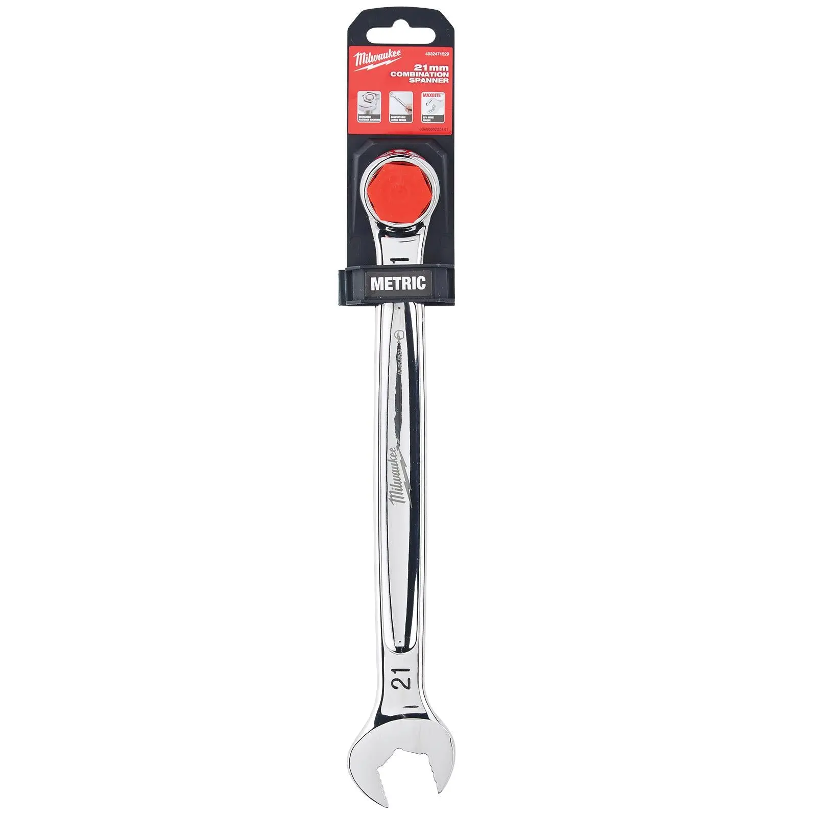 Milwaukee Combination Spanner MAX BITE Open End Ring Spanners - Choose Size - Image 54