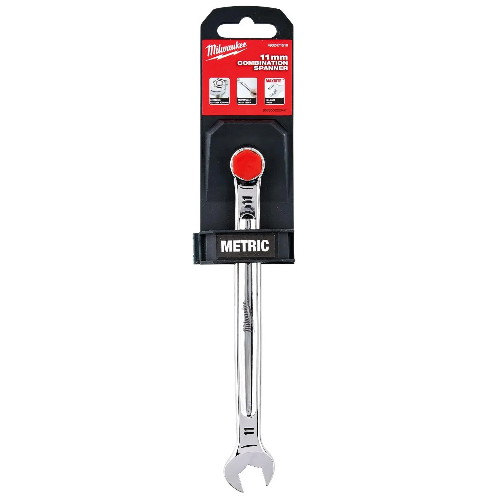 Milwaukee Combination Spanner MAX BITE Open End Ring Spanners - Choose Size - Image 7