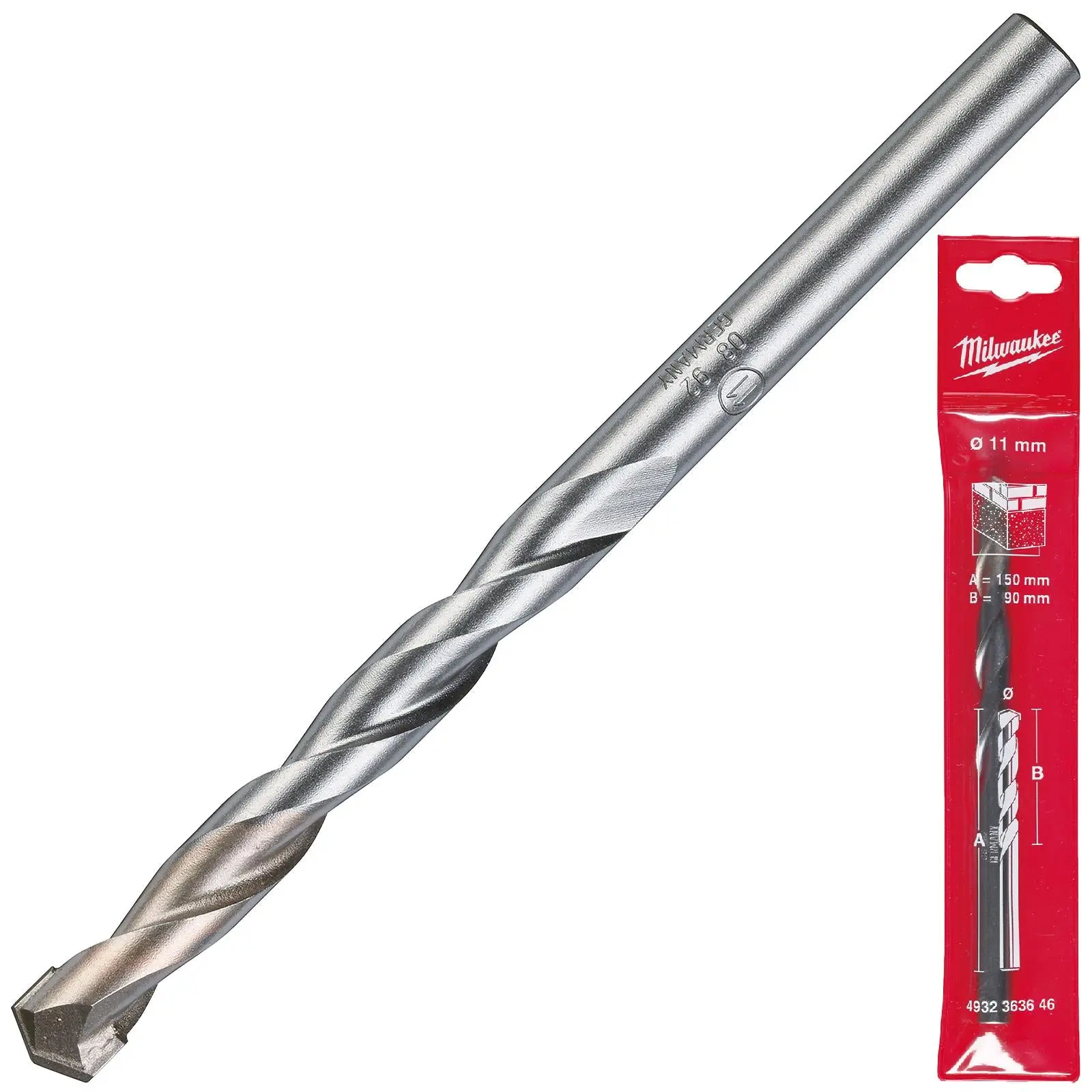 Milwaukee Concrete Masonry Drill Bits Round Shank - Image 10
