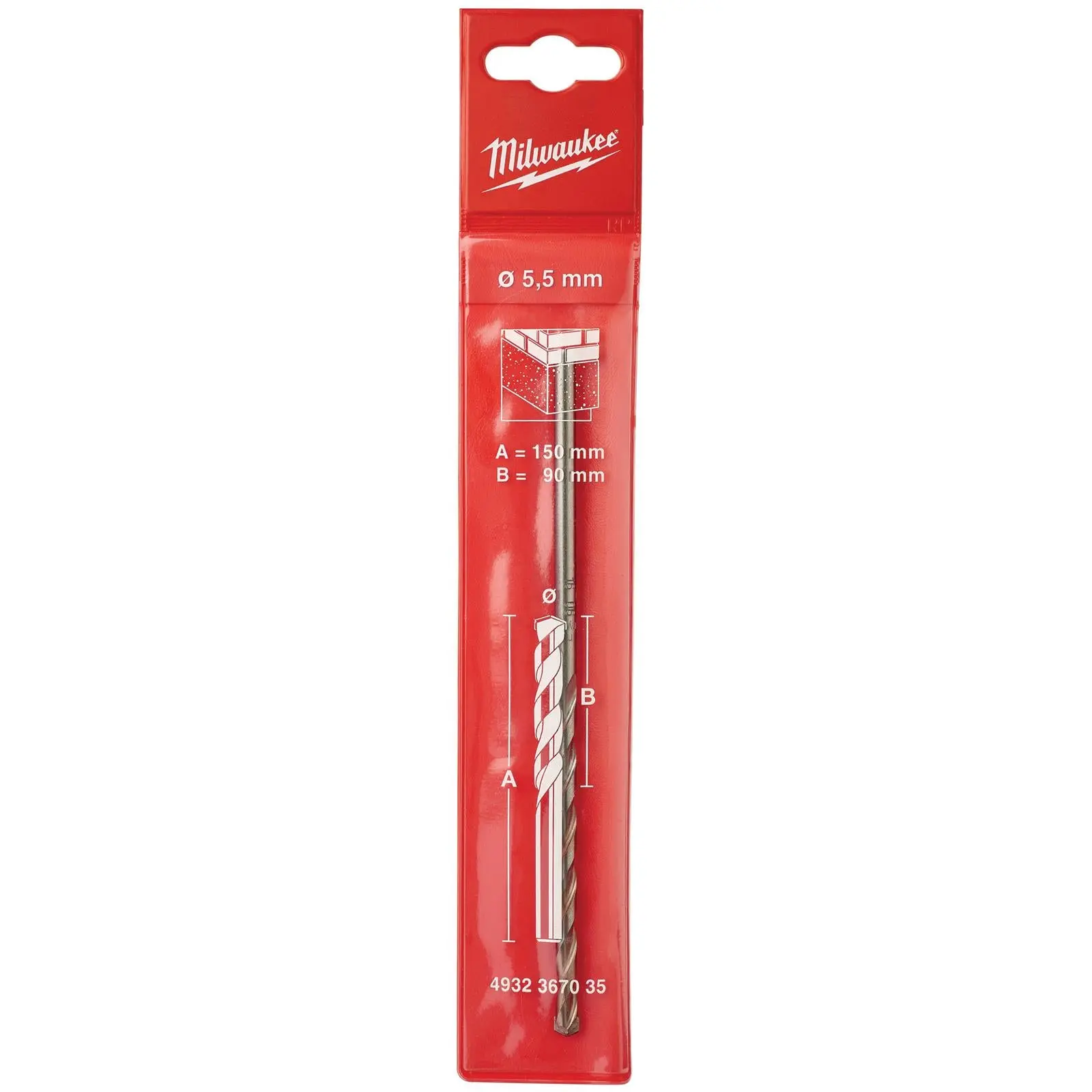 Milwaukee Concrete Masonry Drill Bits Round Shank - Image 119