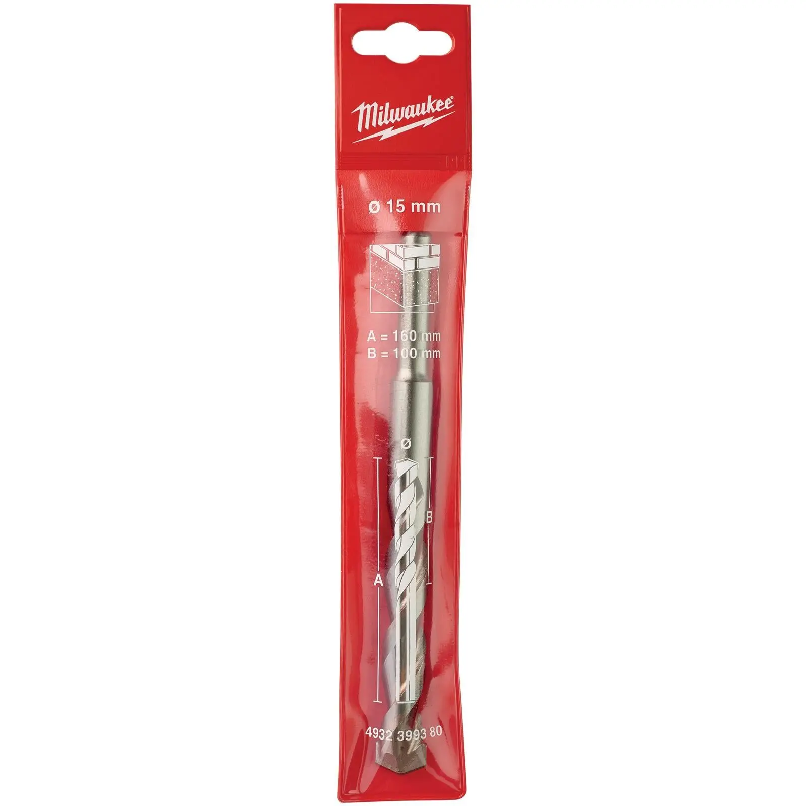 Milwaukee Concrete Masonry Drill Bits Round Shank - Image 125