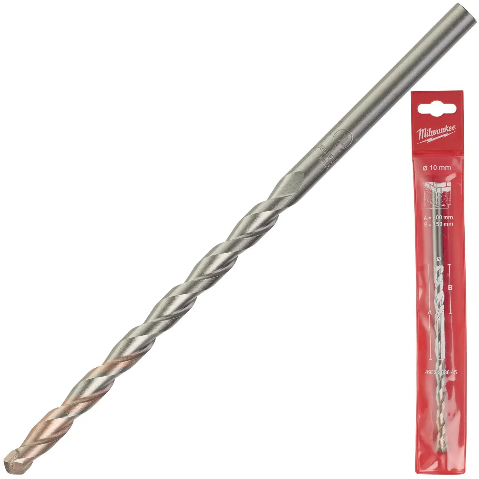Milwaukee Concrete Masonry Drill Bits Round Shank - Image 133