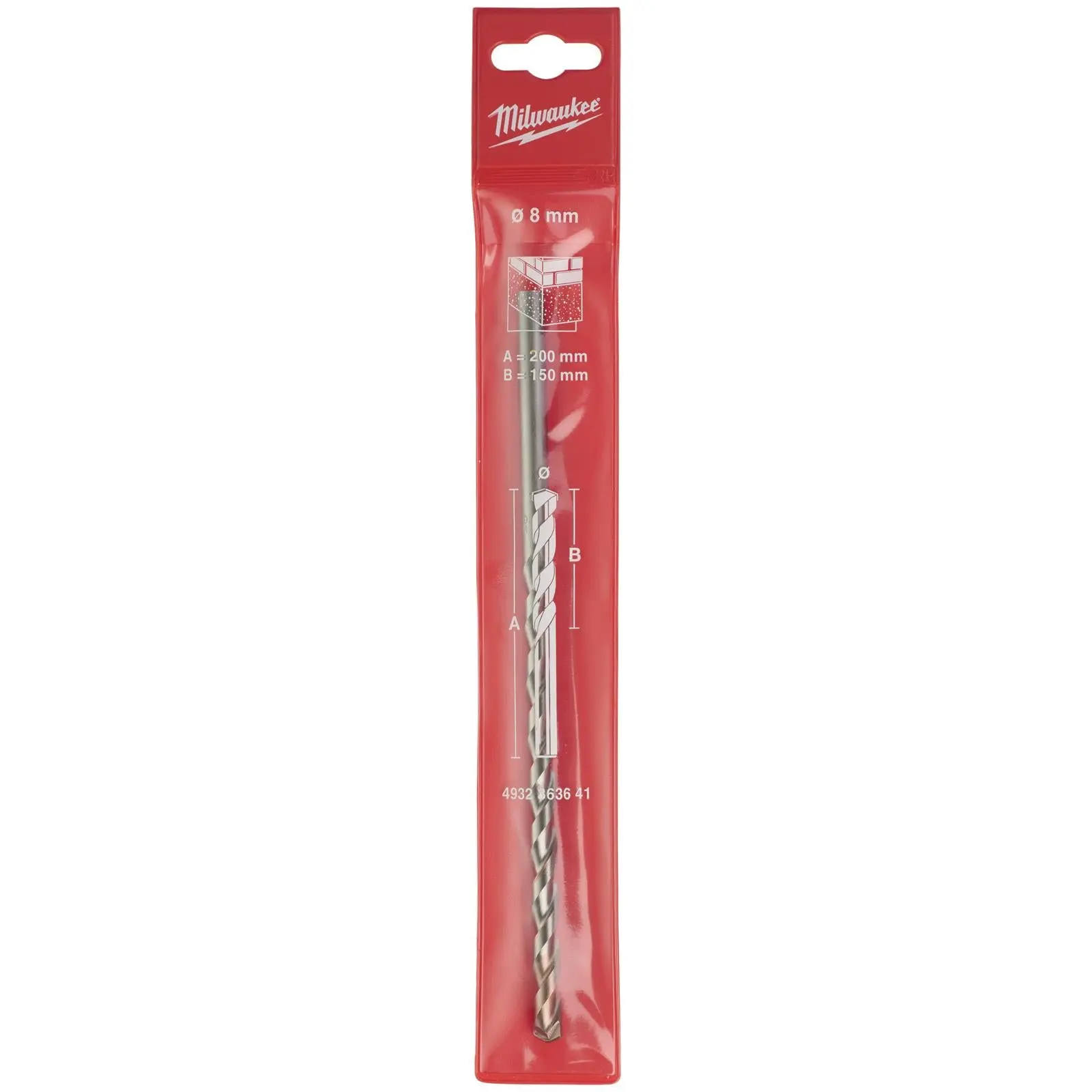 Milwaukee Concrete Masonry Drill Bits Round Shank - Image 137