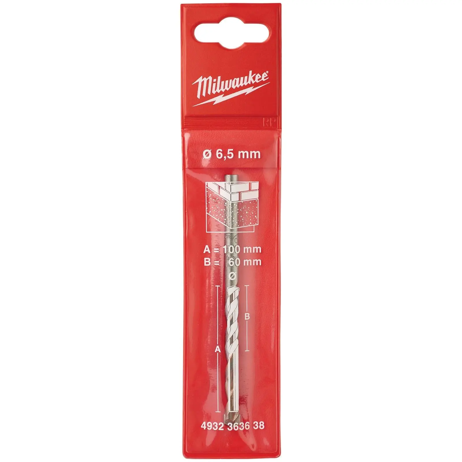 Milwaukee Concrete Masonry Drill Bits Round Shank - Image 50