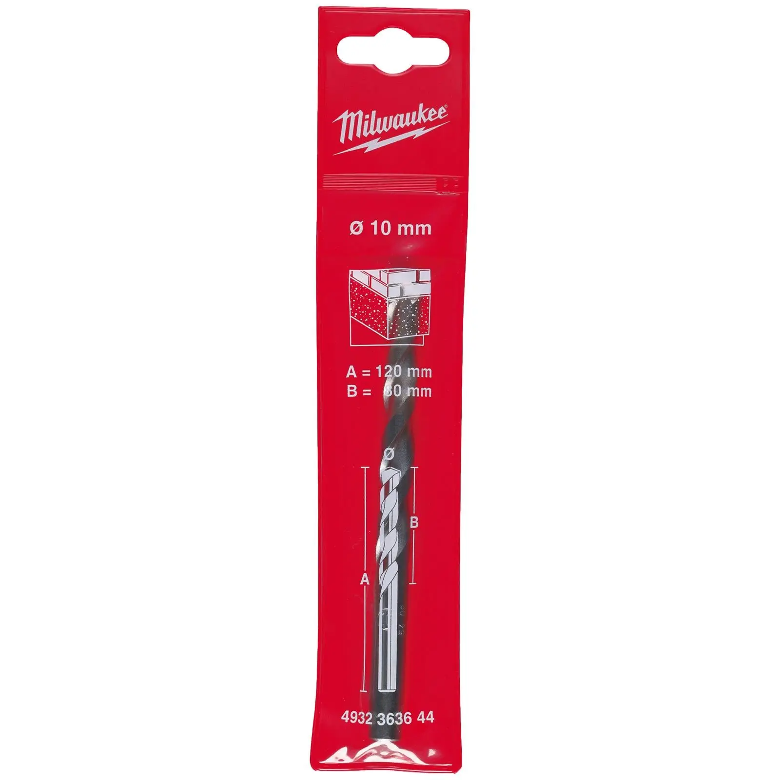 Milwaukee Concrete Masonry Drill Bits Round Shank - Image 74