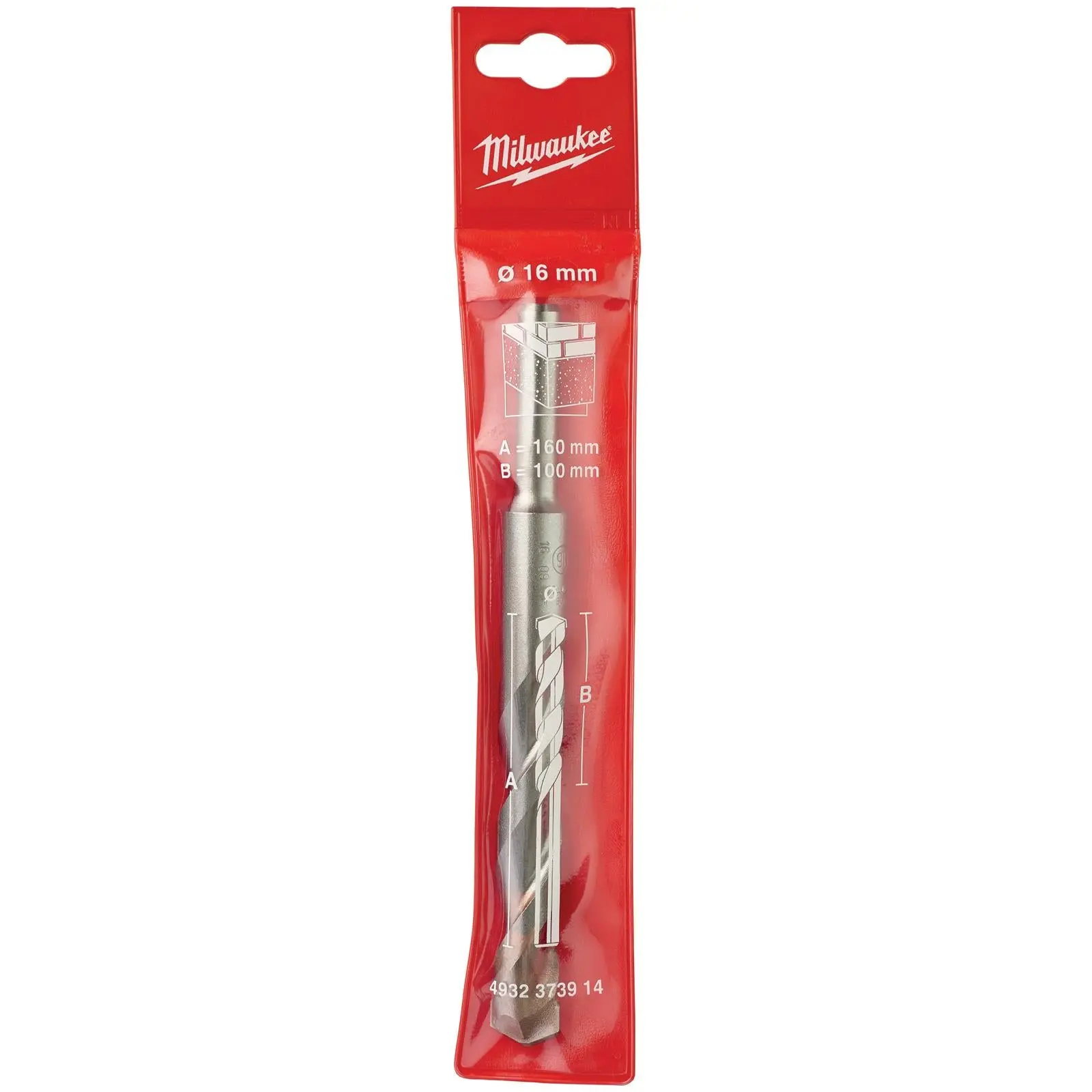 Milwaukee Concrete Masonry Drill Bits Round Shank - Image 92