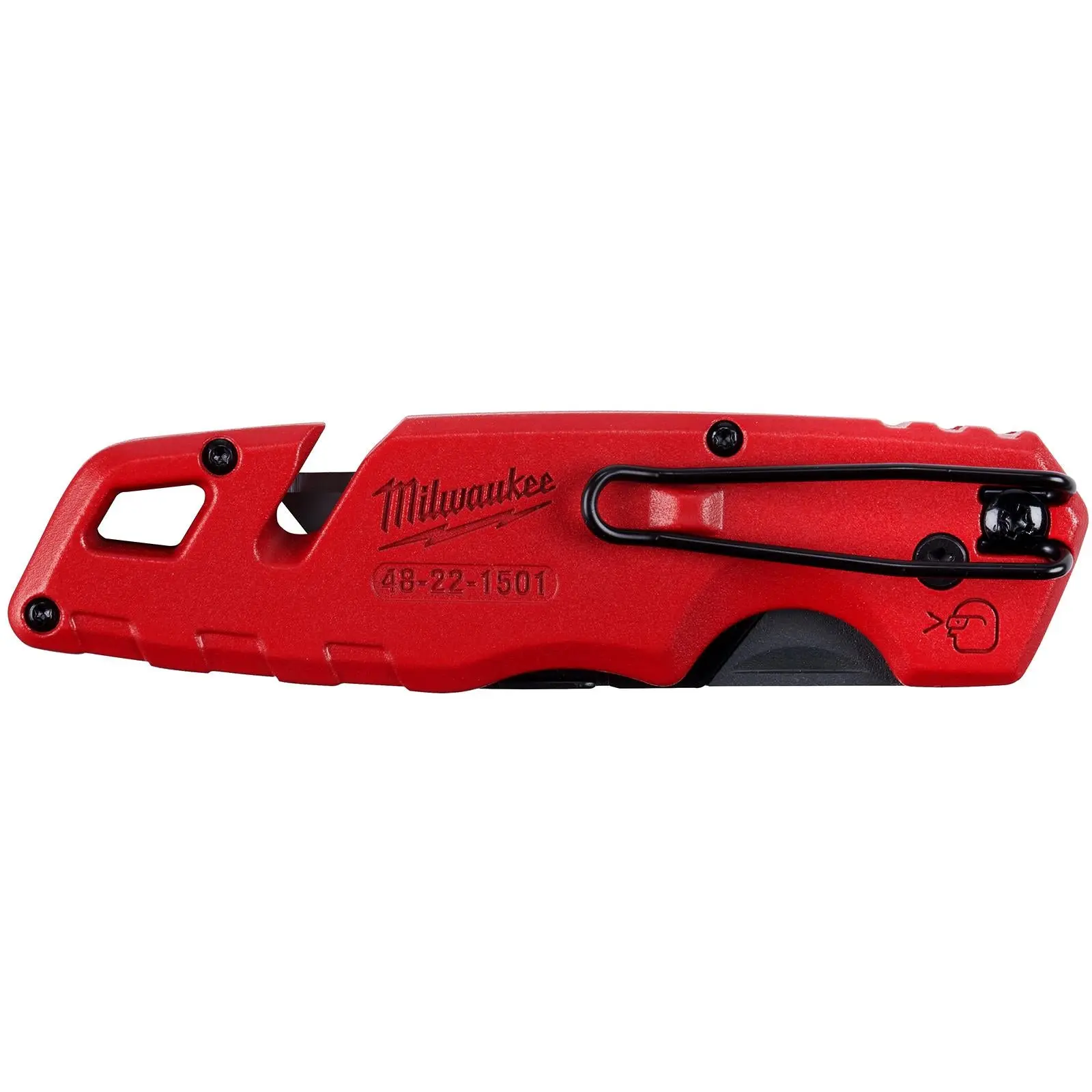 Milwaukee FASTBACK Flip Utility Knife Blade Cutter Cutting - Image 5