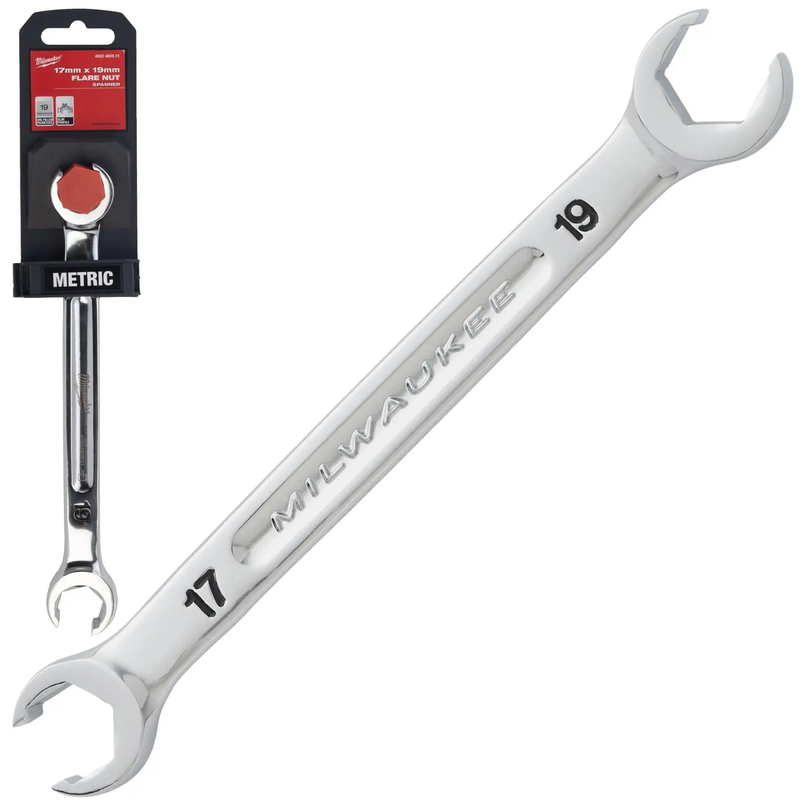 Milwaukee Flare Nut Brake Pipe Spanners Individual - Choose Size - Image 8