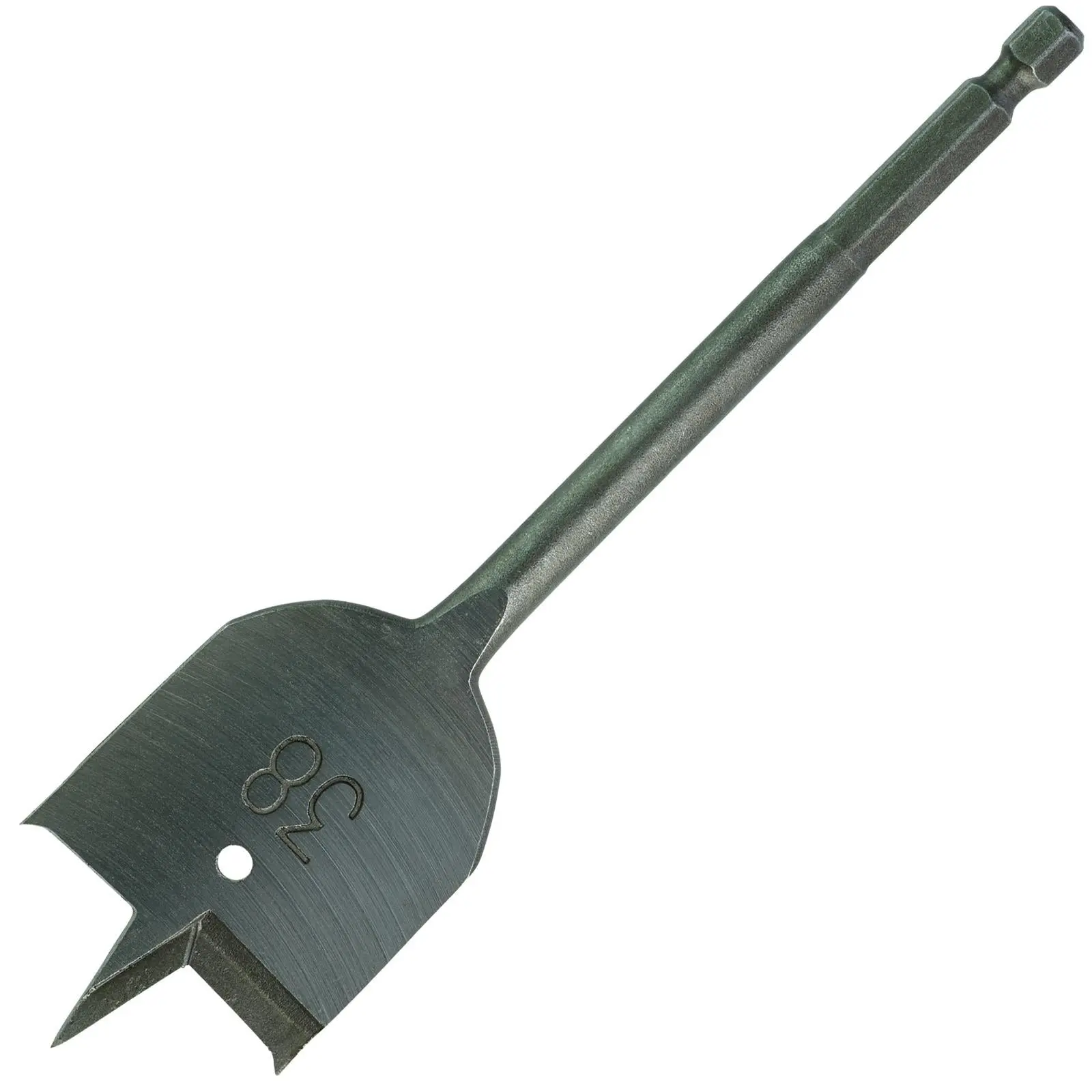 Milwaukee Flat Wood Boring Drill Bits 152mm Length 1/4" Hex Shank - Image 6