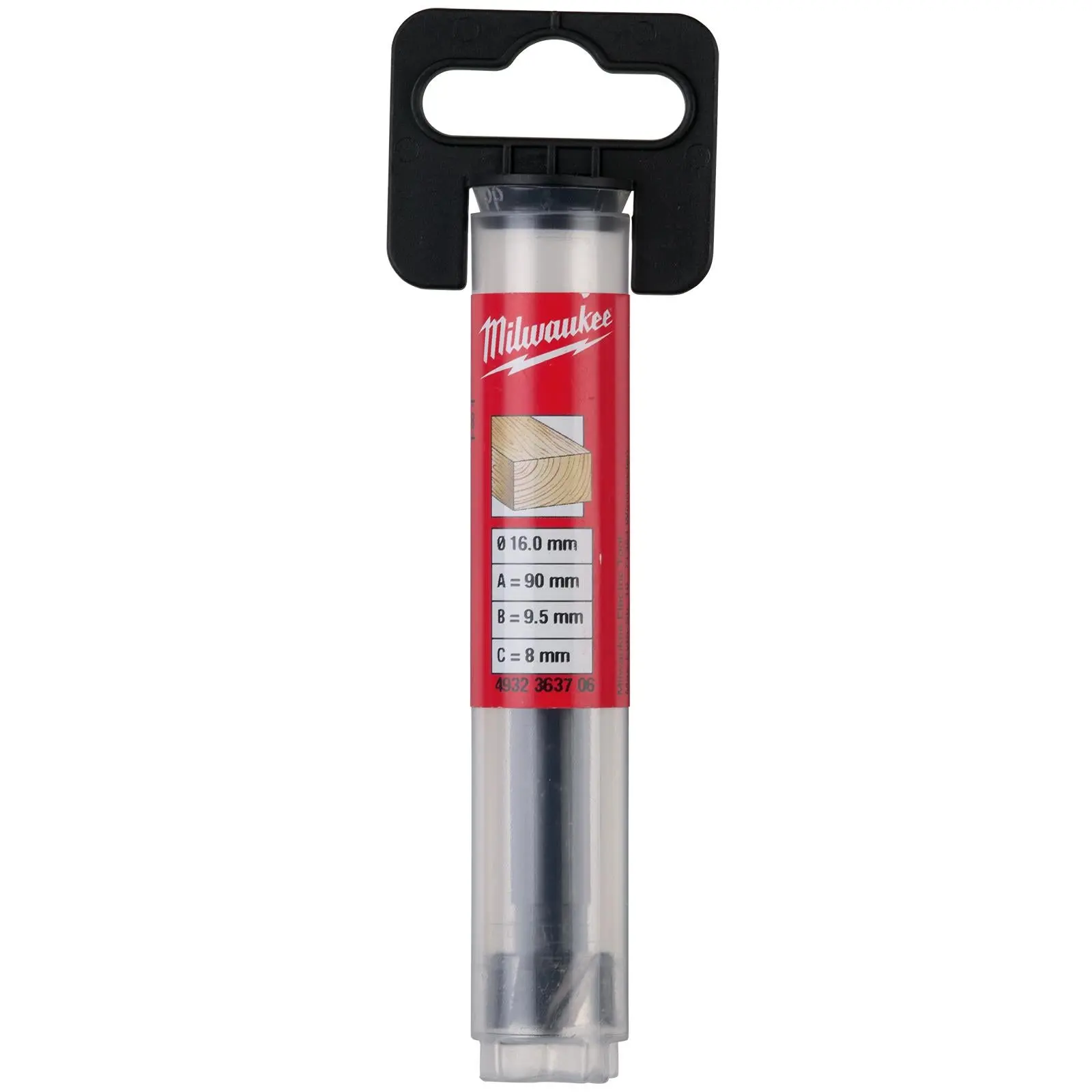Milwaukee Forstner Wood Drill Bits 9.5mm Round Shank 90mm Long 50mm Working Length - Image 13